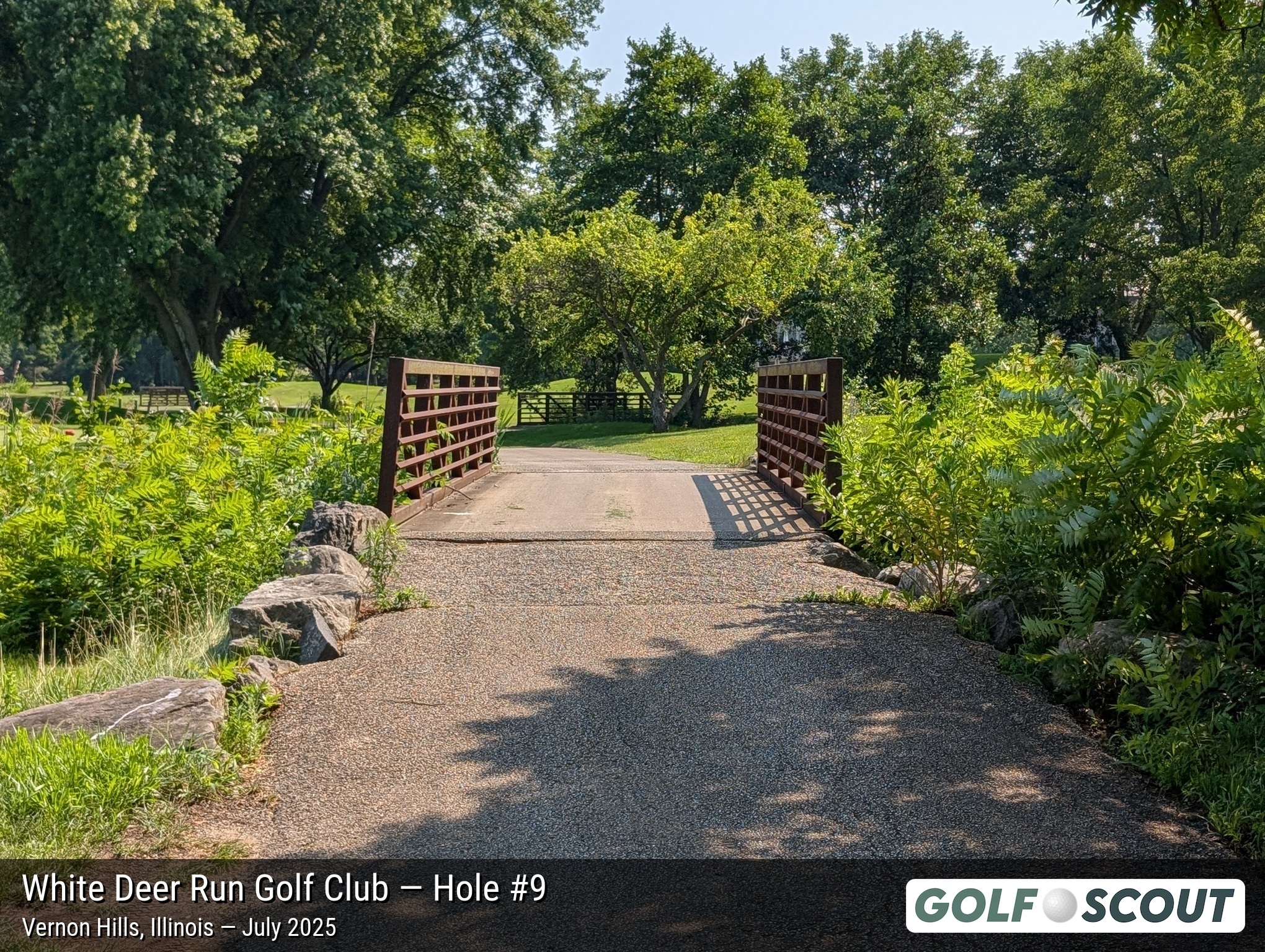 Hole 9 at White Deer Run Golf Club