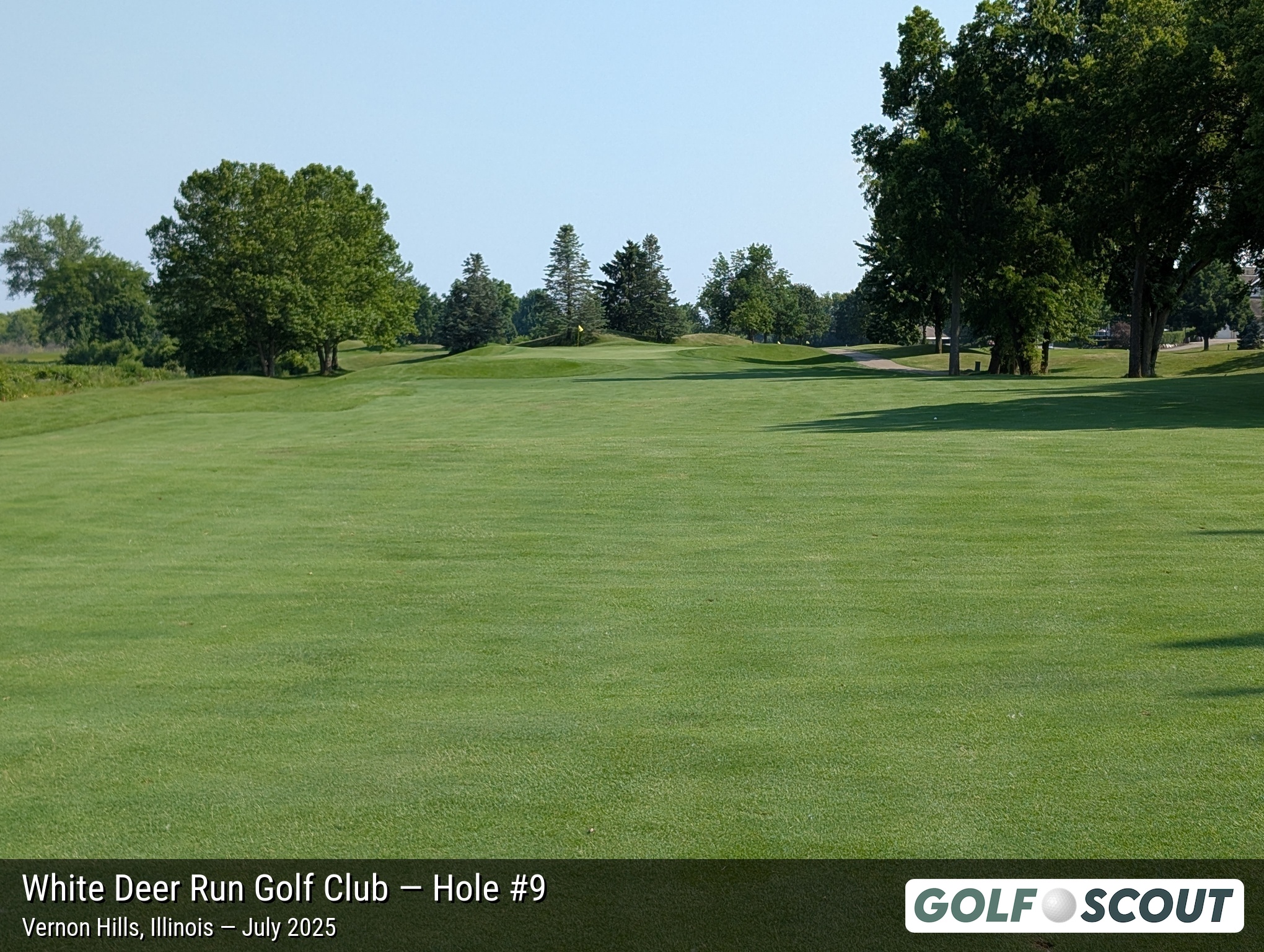 Hole 9 at White Deer Run Golf Club