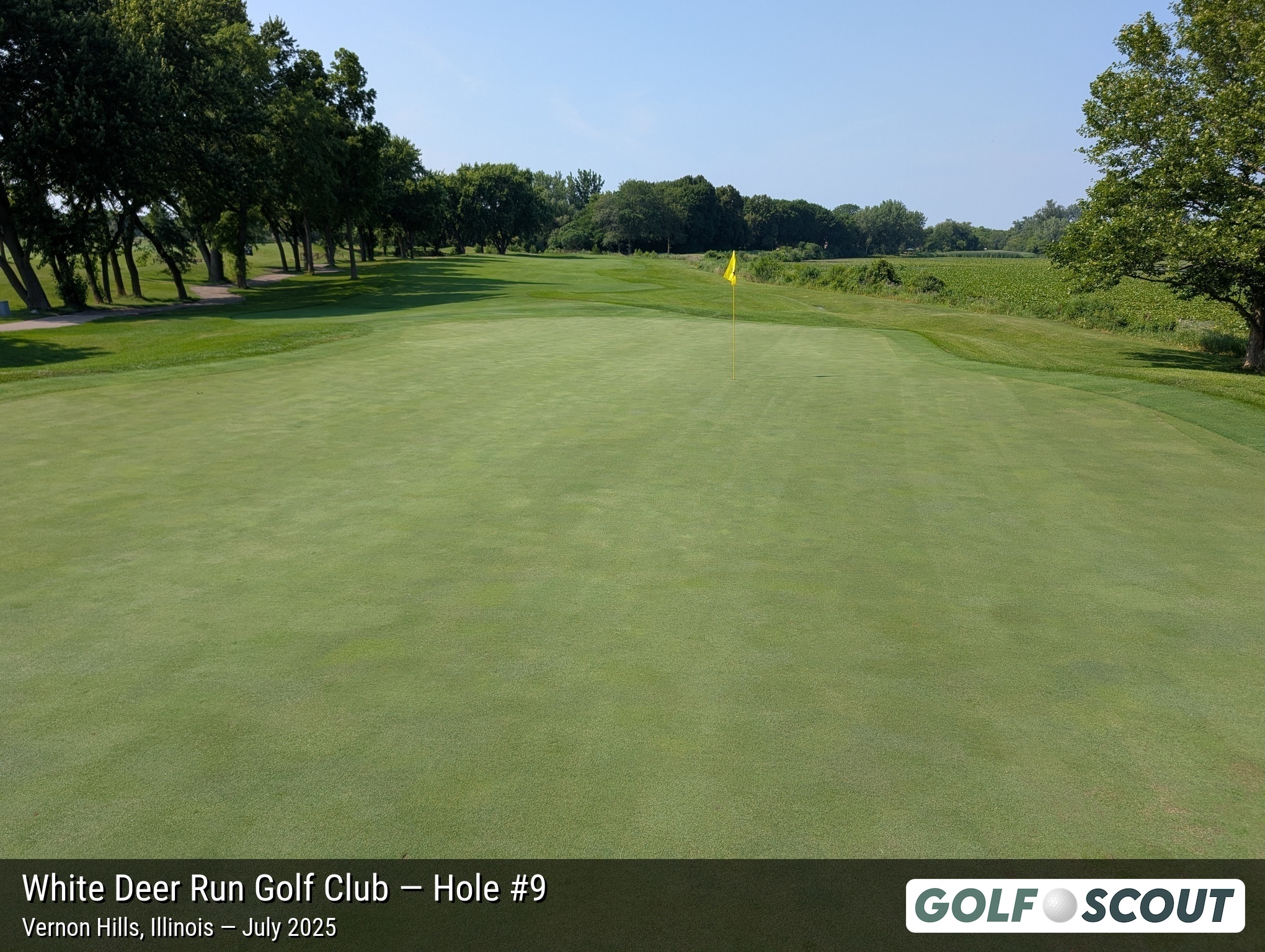 Hole 9 at White Deer Run Golf Club