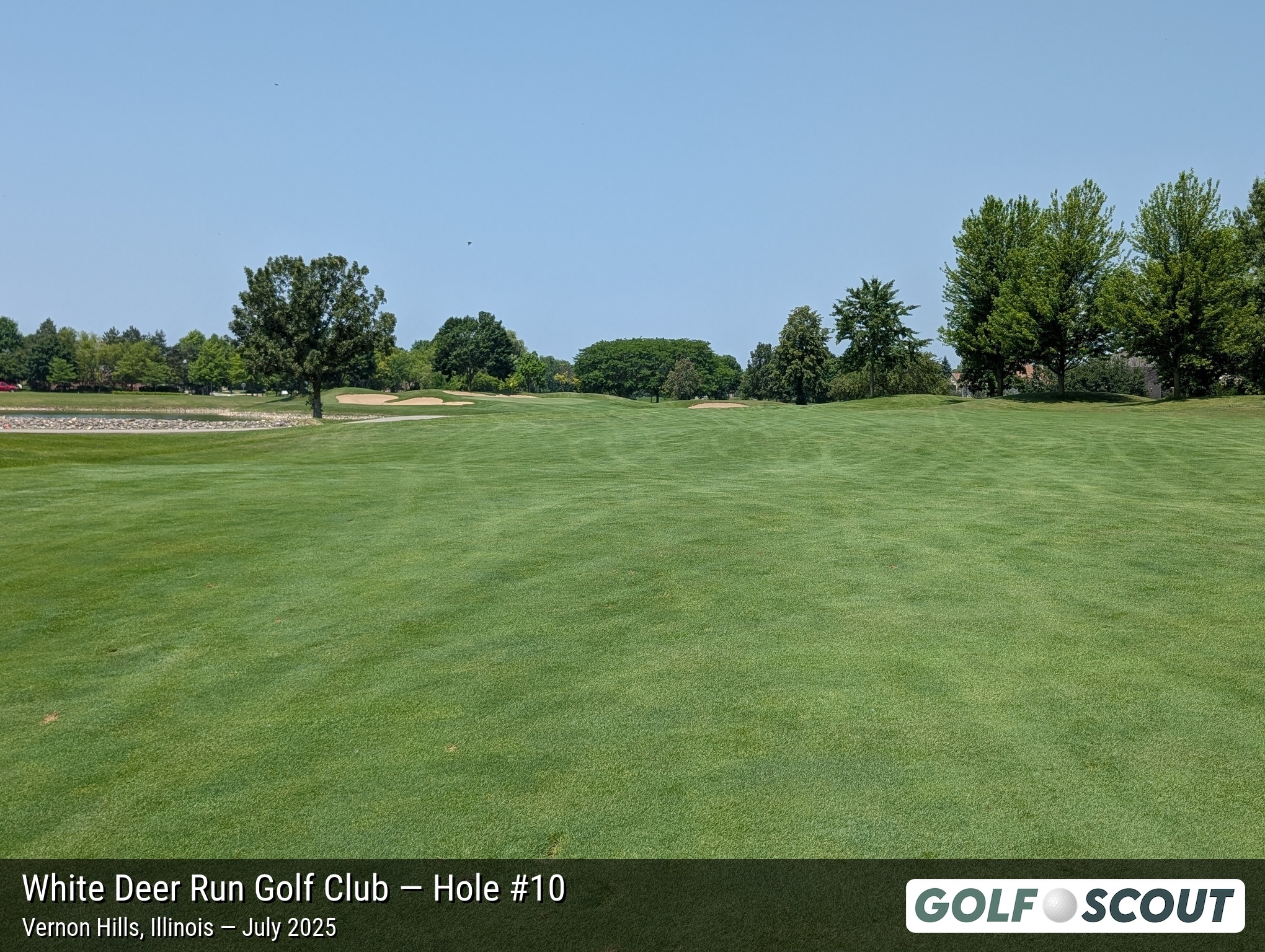 Hole 10 at White Deer Run Golf Club
