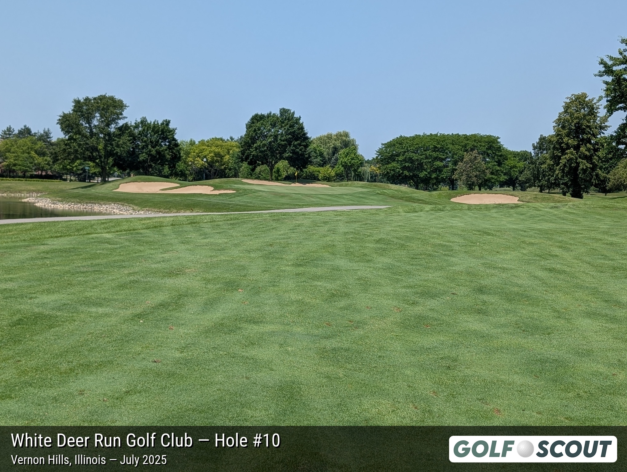 Hole 10 at White Deer Run Golf Club