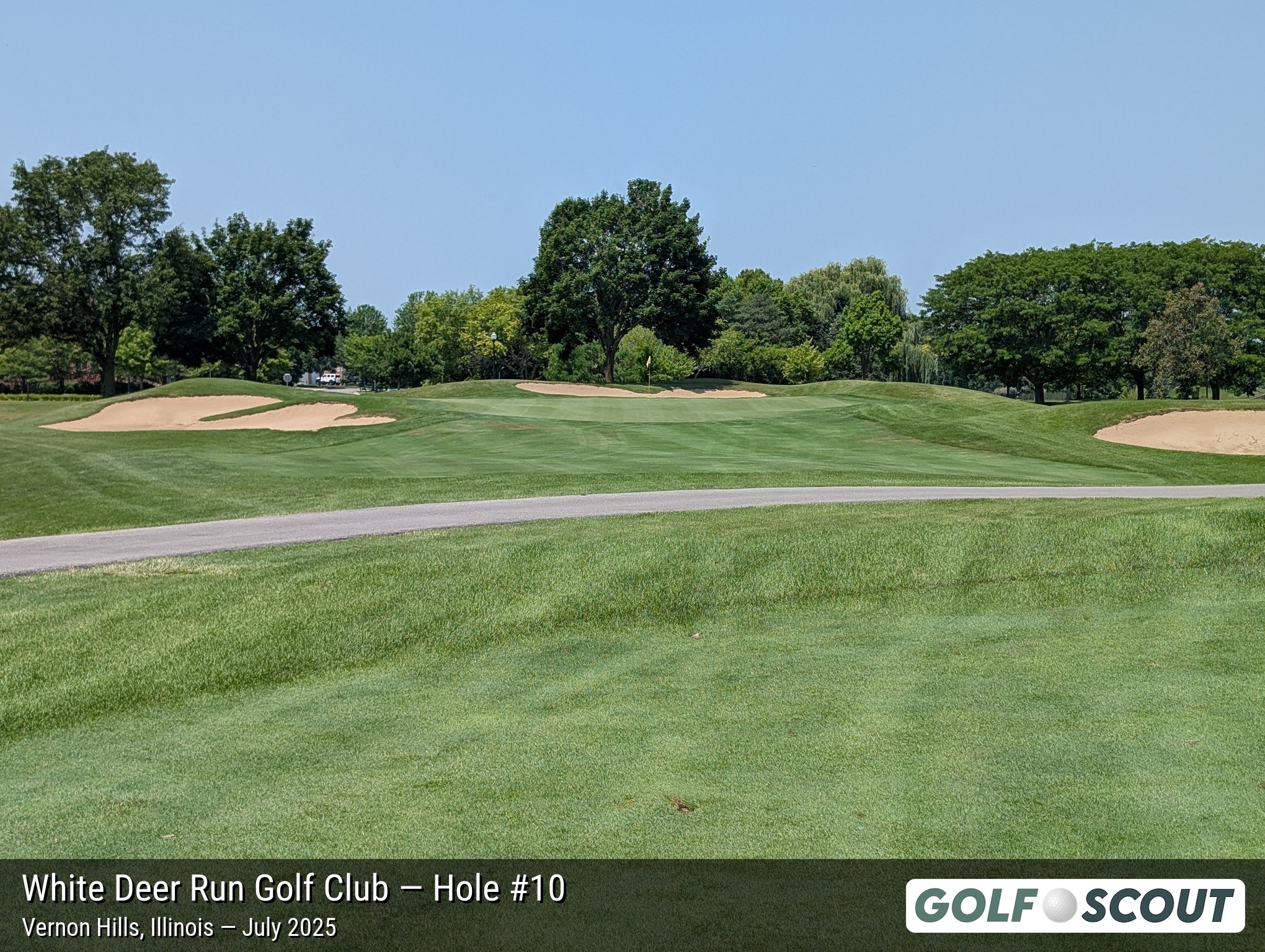 Hole 10 at White Deer Run Golf Club