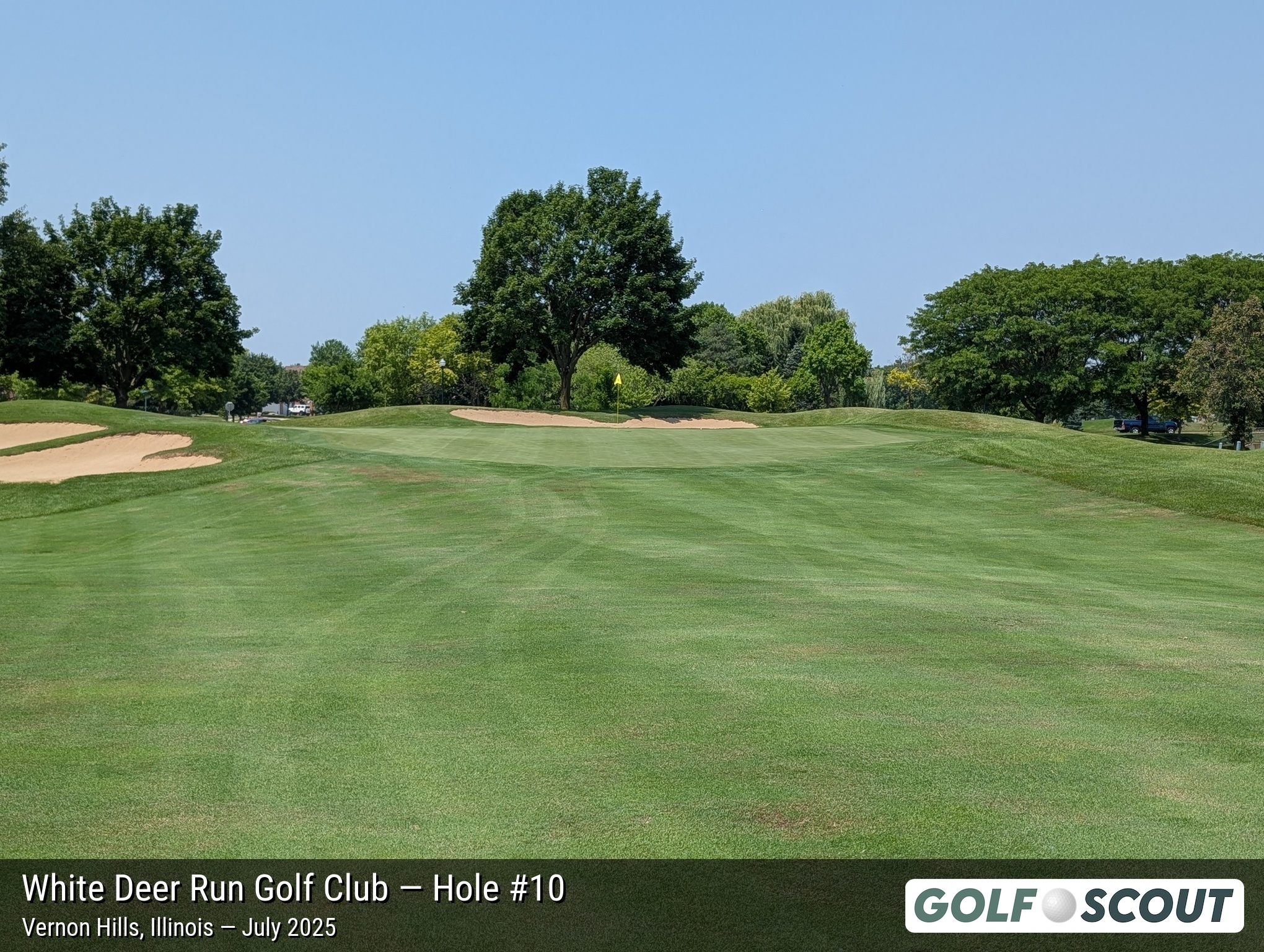 Hole 10 at White Deer Run Golf Club