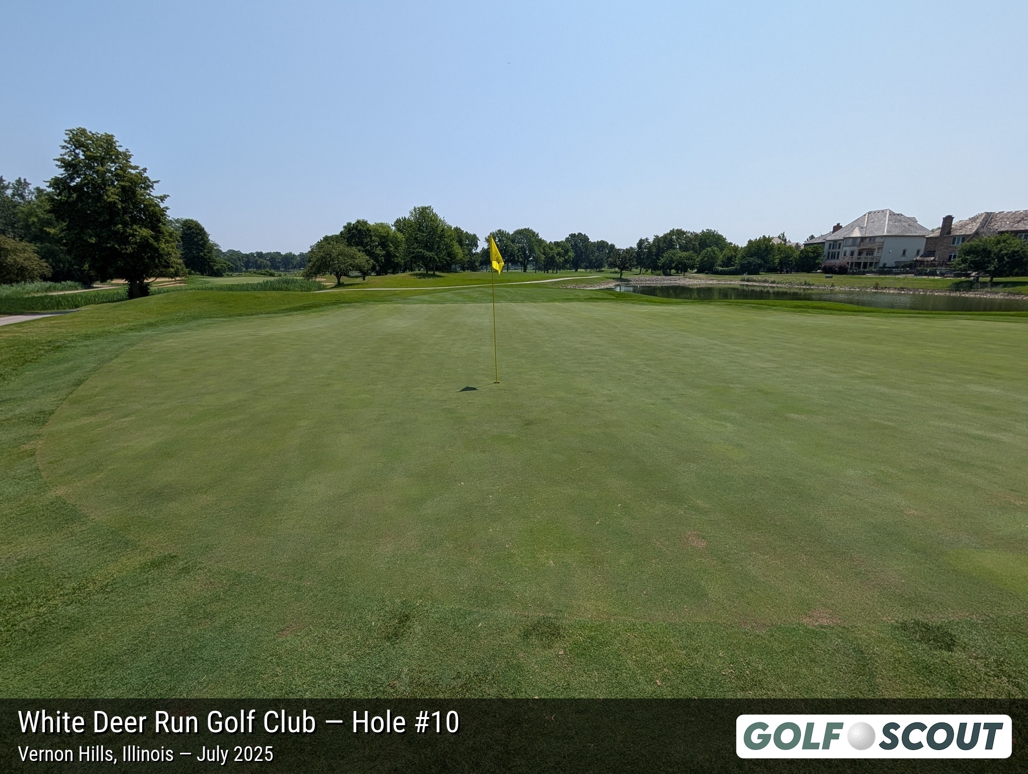 Hole 10 at White Deer Run Golf Club