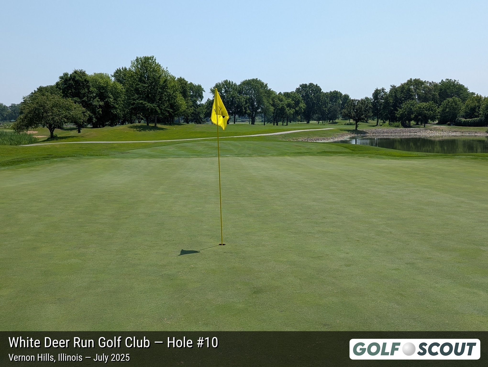 Hole 10 at White Deer Run Golf Club
