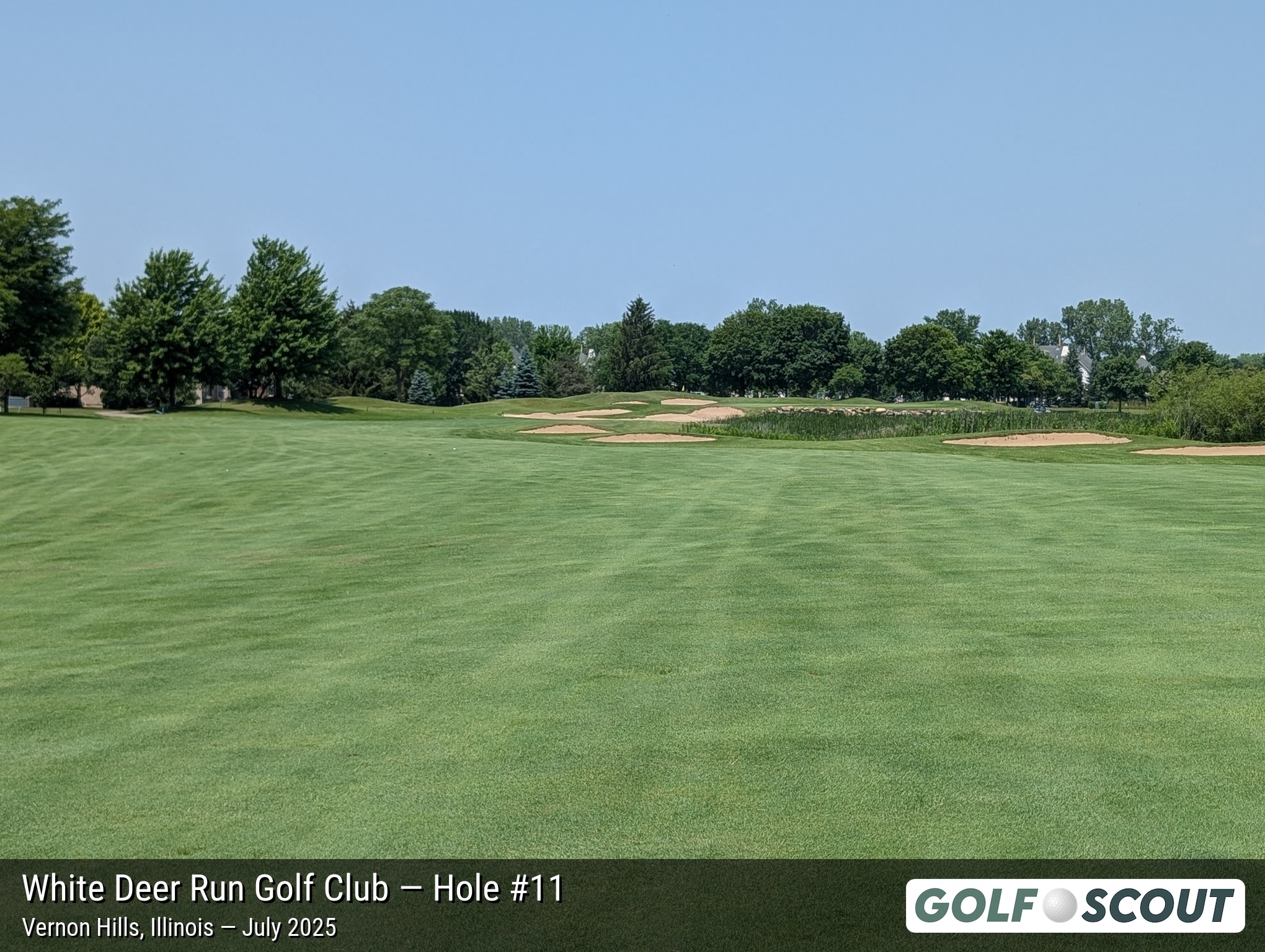 Hole 11 at White Deer Run Golf Club