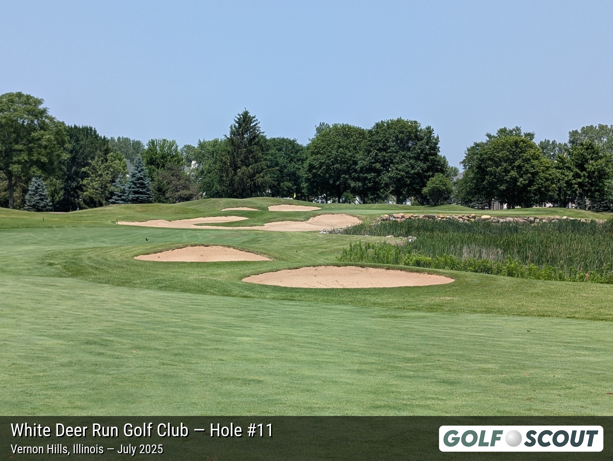 Hole 11 at White Deer Run Golf Club