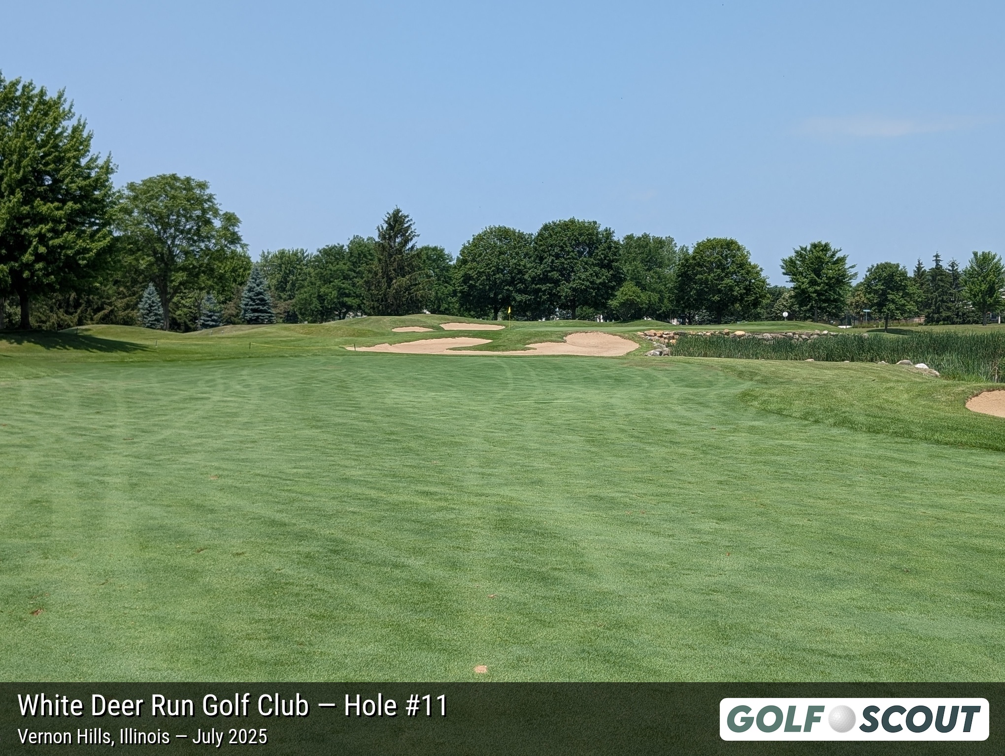 Hole 11 at White Deer Run Golf Club