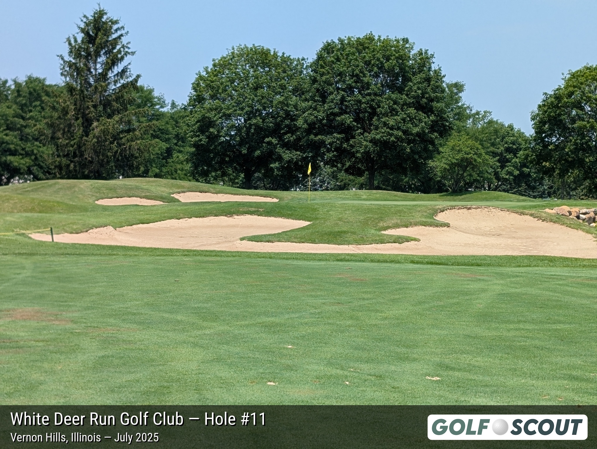 Hole 11 at White Deer Run Golf Club