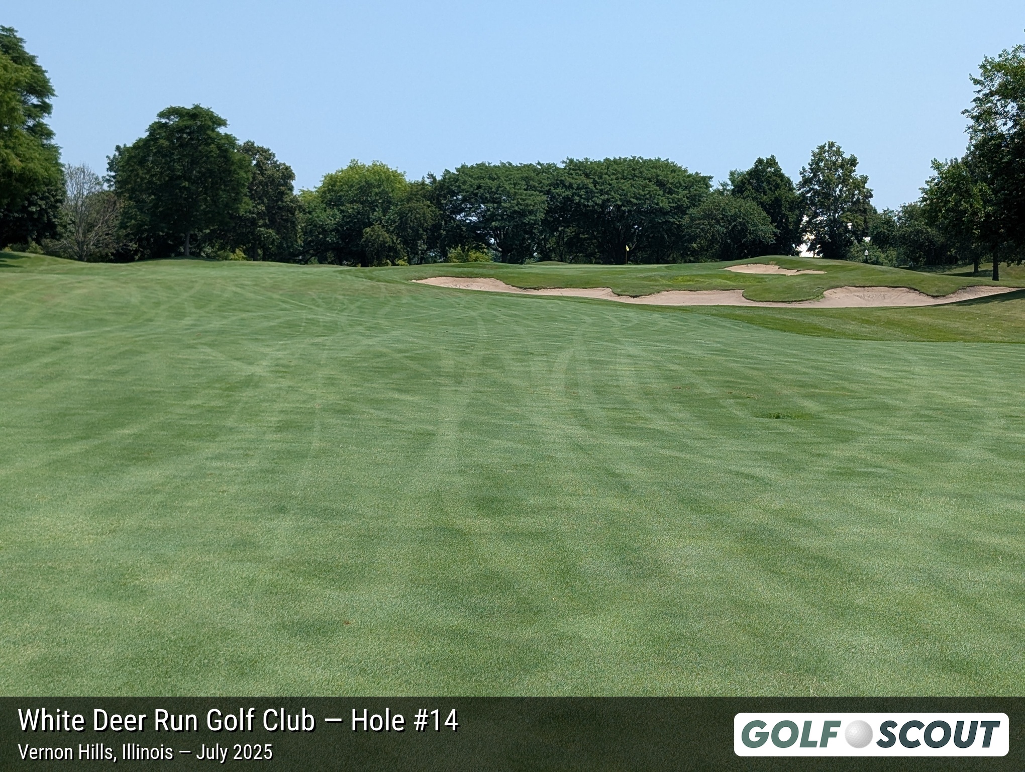 Hole 14 at White Deer Run Golf Club