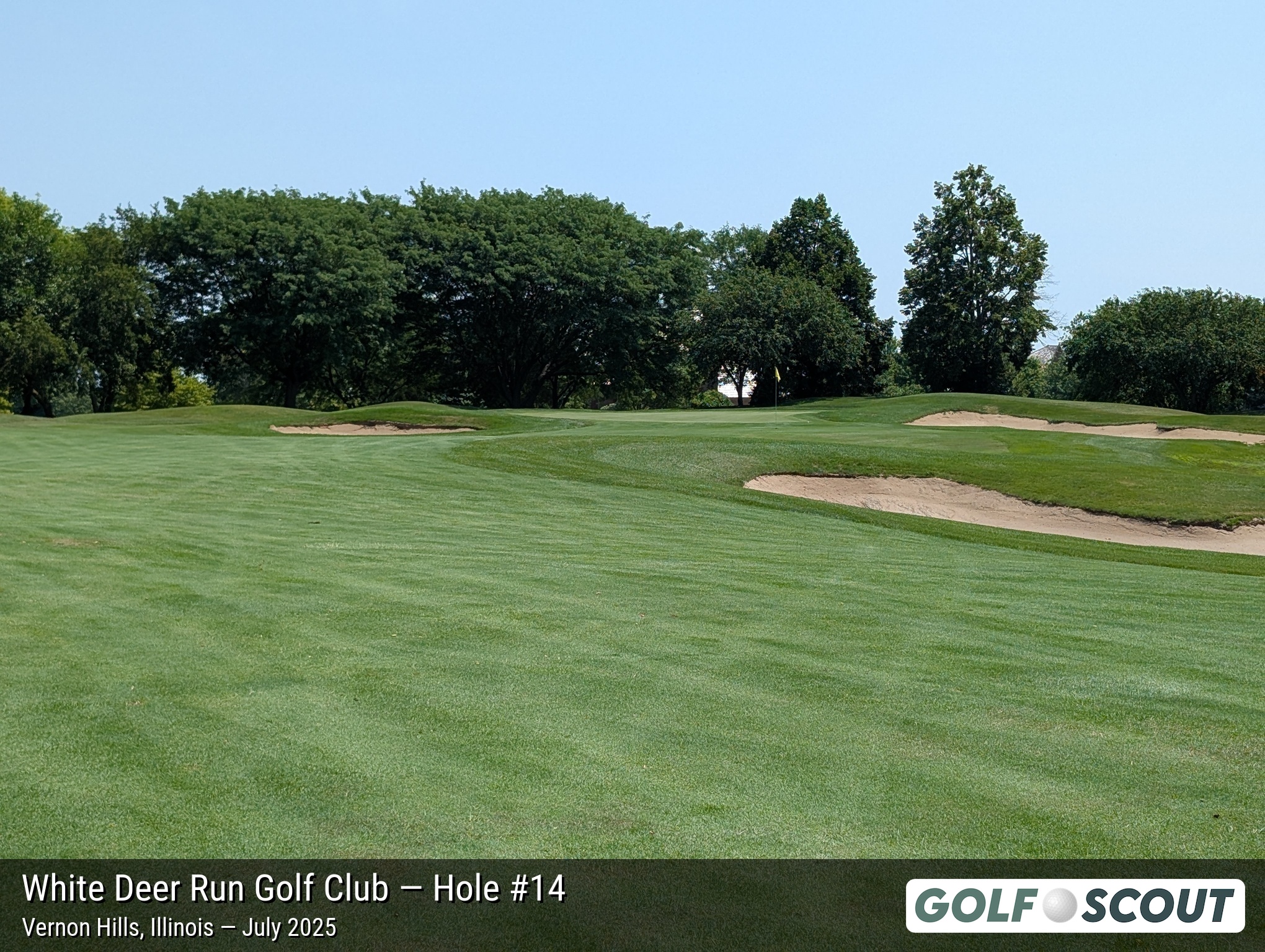 Hole 14 at White Deer Run Golf Club