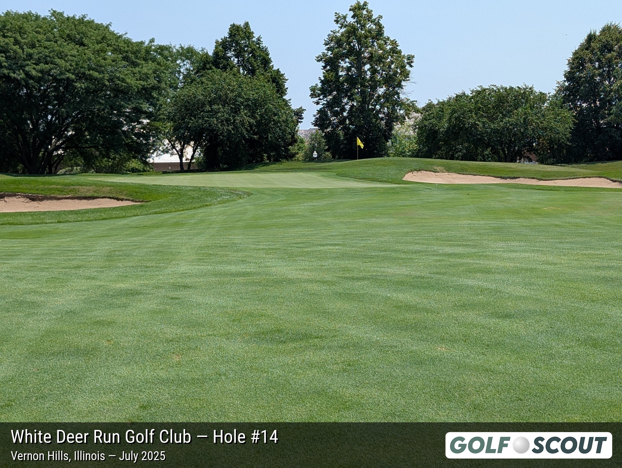 Hole 14 at White Deer Run Golf Club