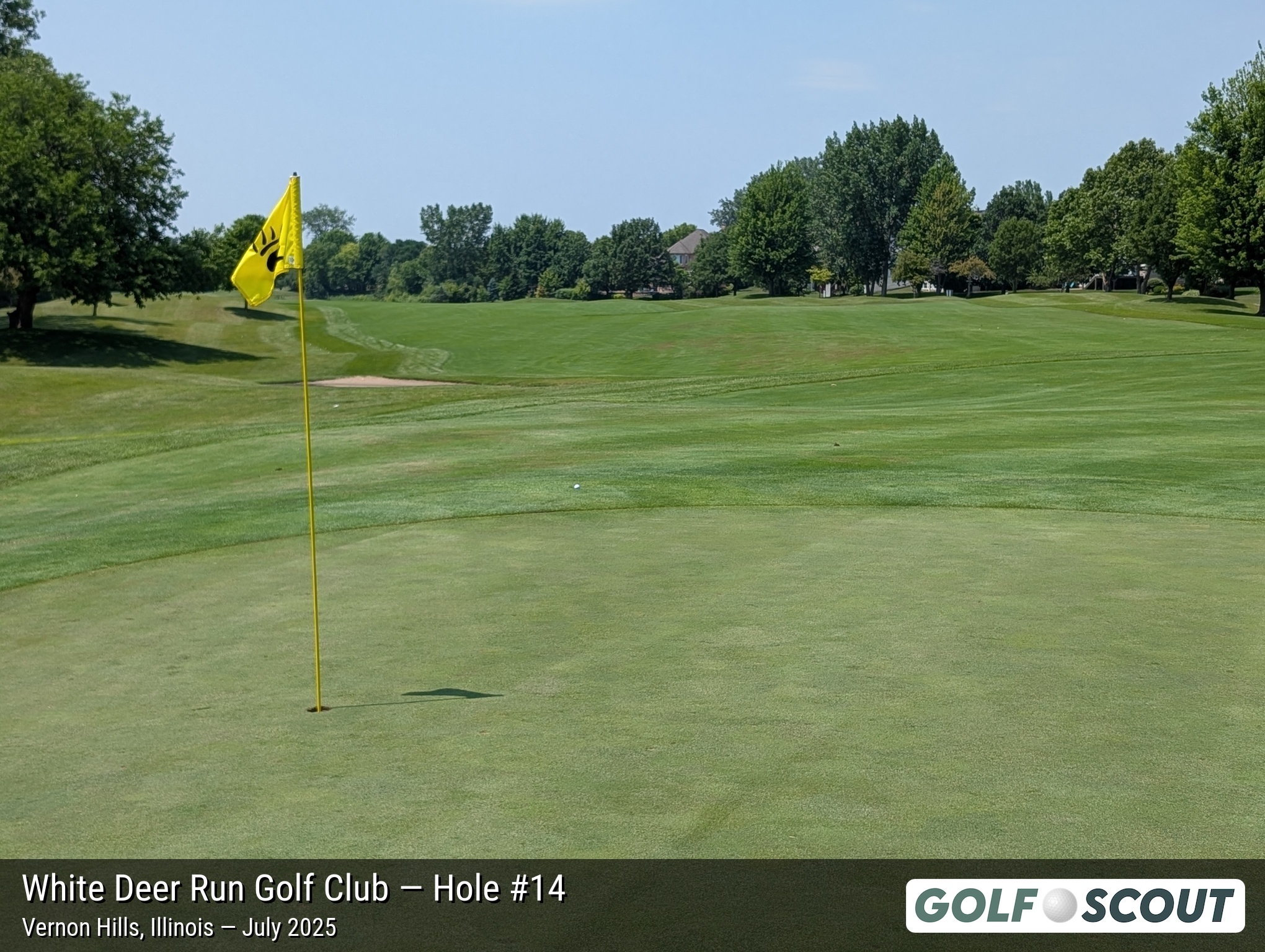 Hole 14 at White Deer Run Golf Club