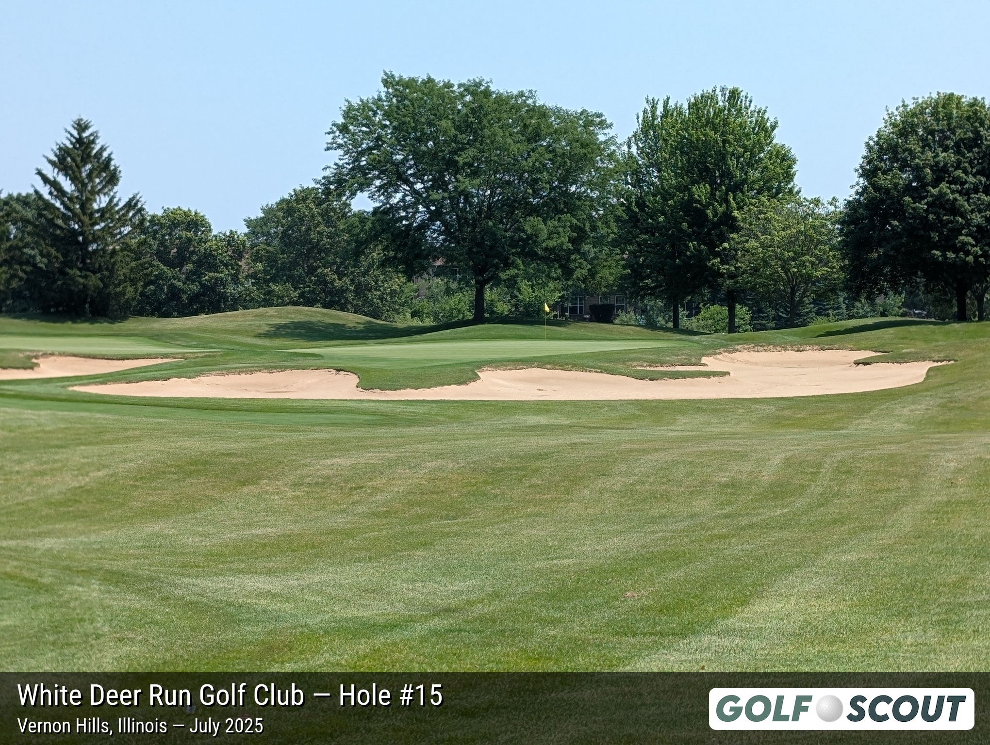 Hole 15 at White Deer Run Golf Club