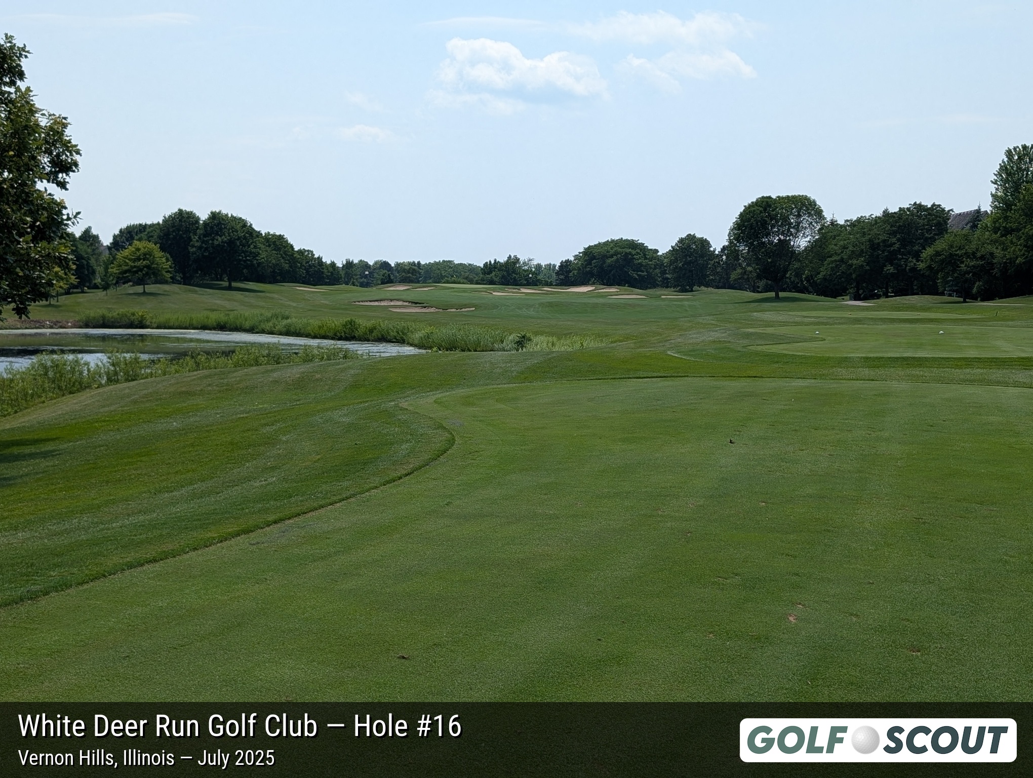 Hole 16 at White Deer Run Golf Club