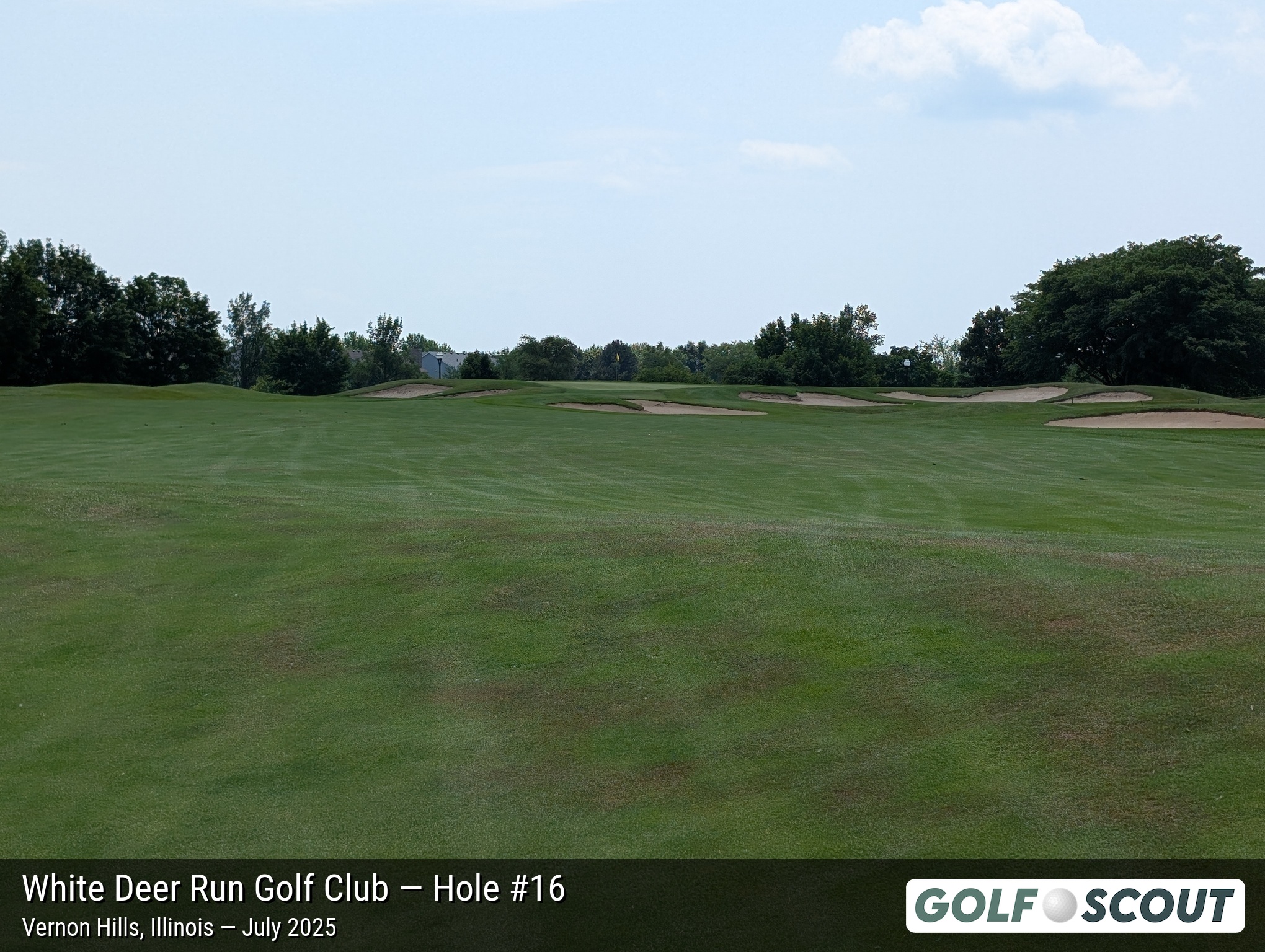Hole 16 at White Deer Run Golf Club
