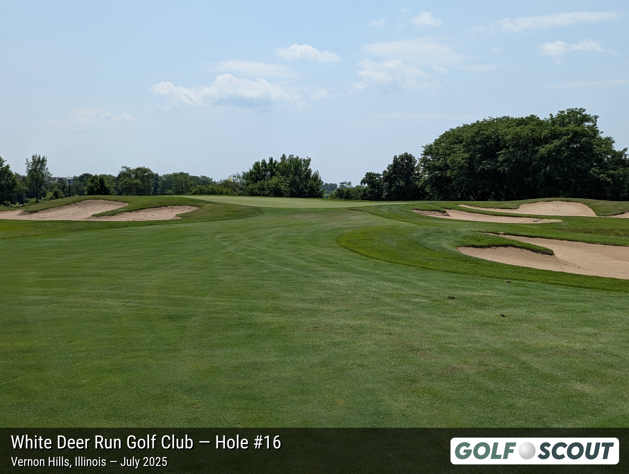 Hole 16 at White Deer Run Golf Club