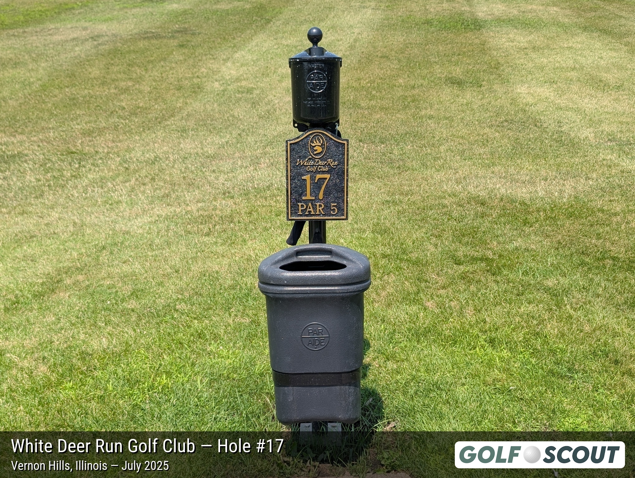 Hole 17 at White Deer Run Golf Club