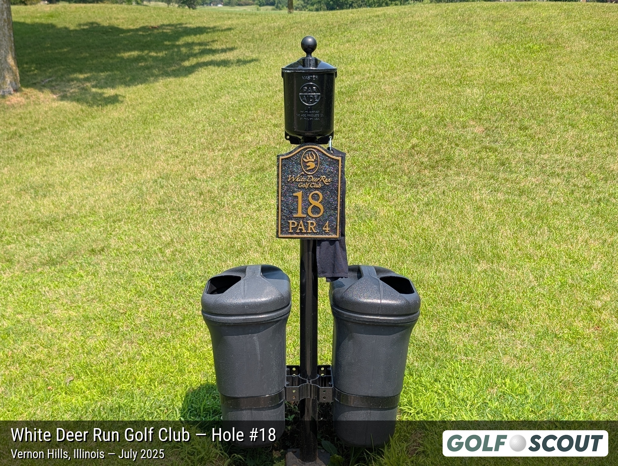 Hole 18 at White Deer Run Golf Club
