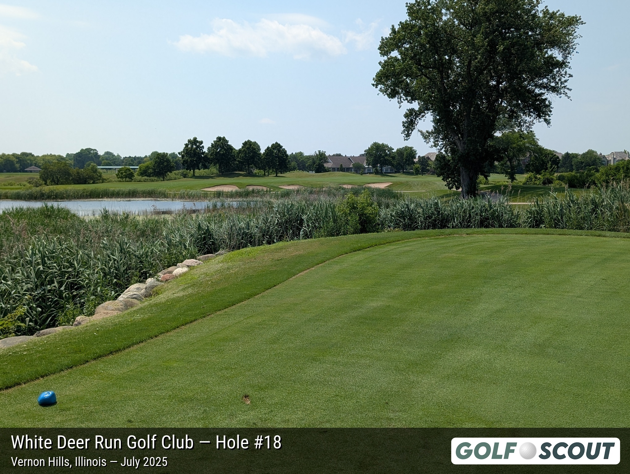 Hole 18 at White Deer Run Golf Club