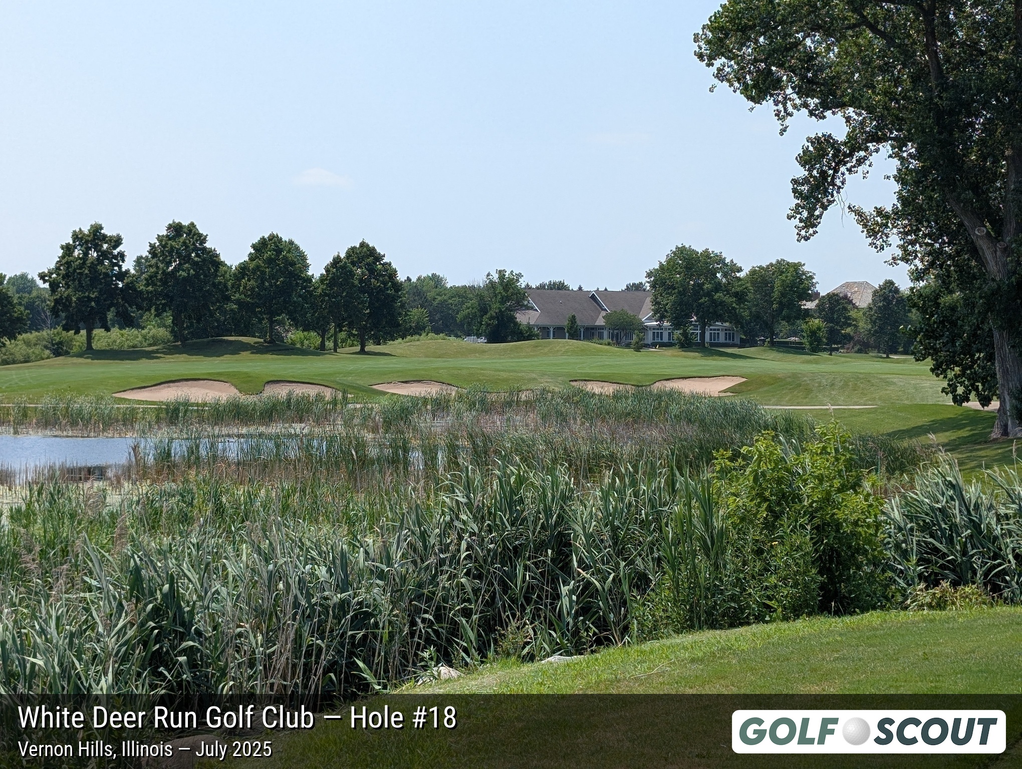 Hole 18 at White Deer Run Golf Club