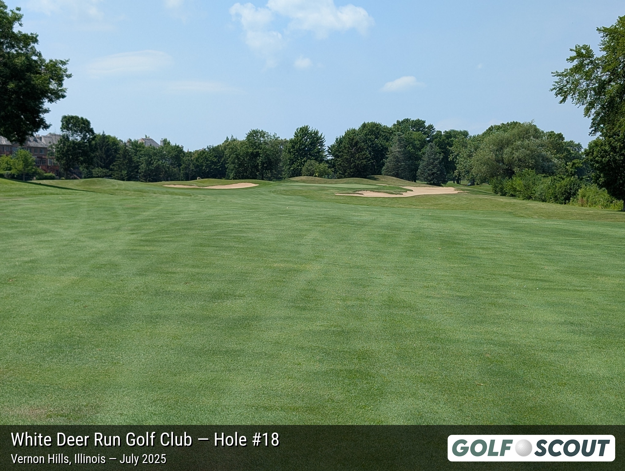 Hole 18 at White Deer Run Golf Club