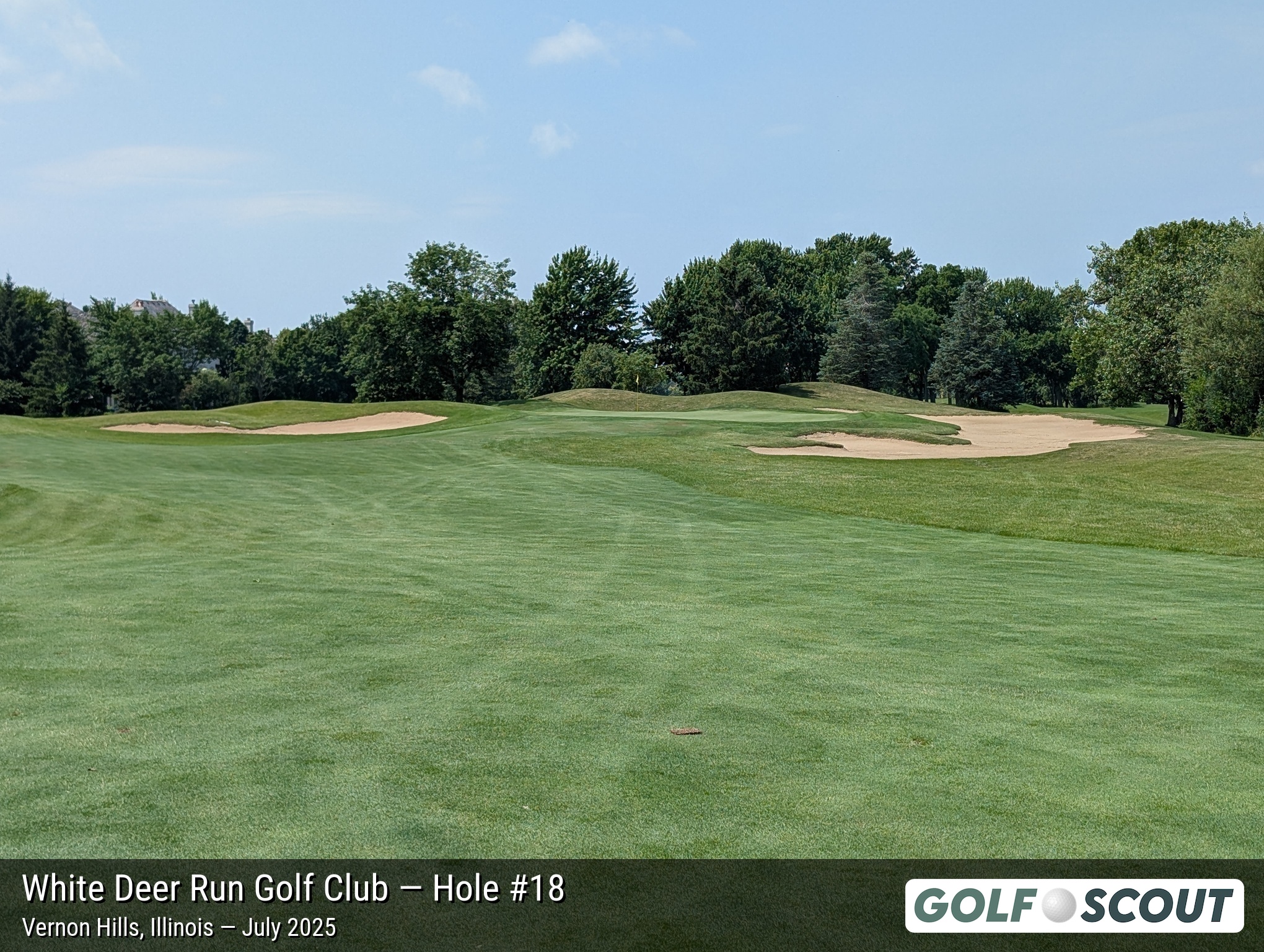 Hole 18 at White Deer Run Golf Club