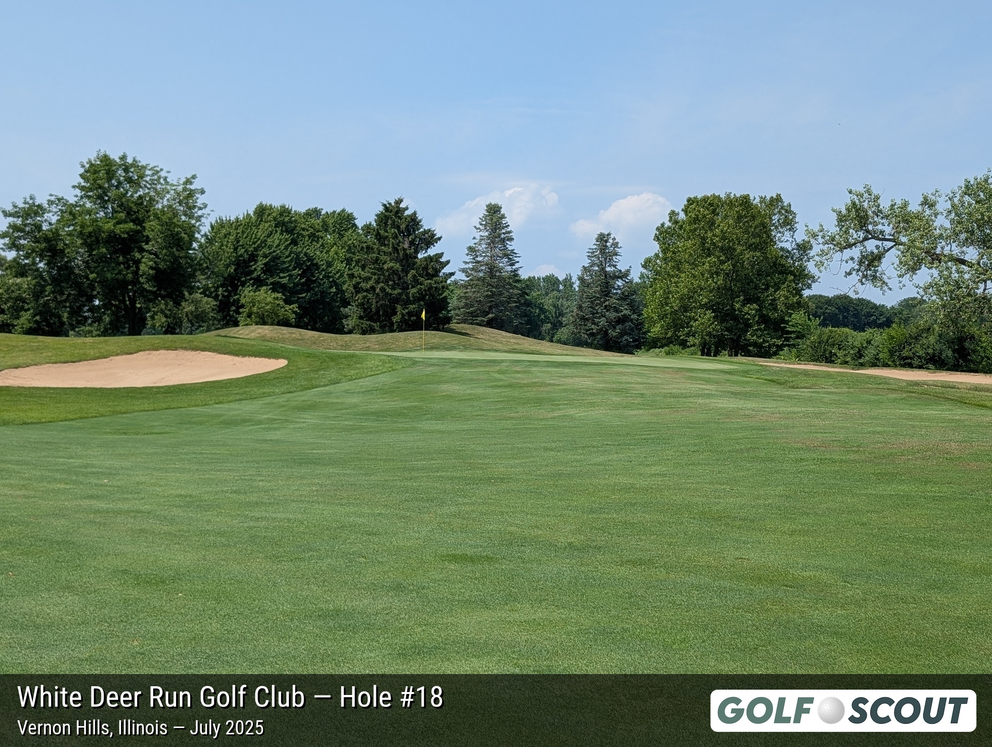 Hole 18 at White Deer Run Golf Club