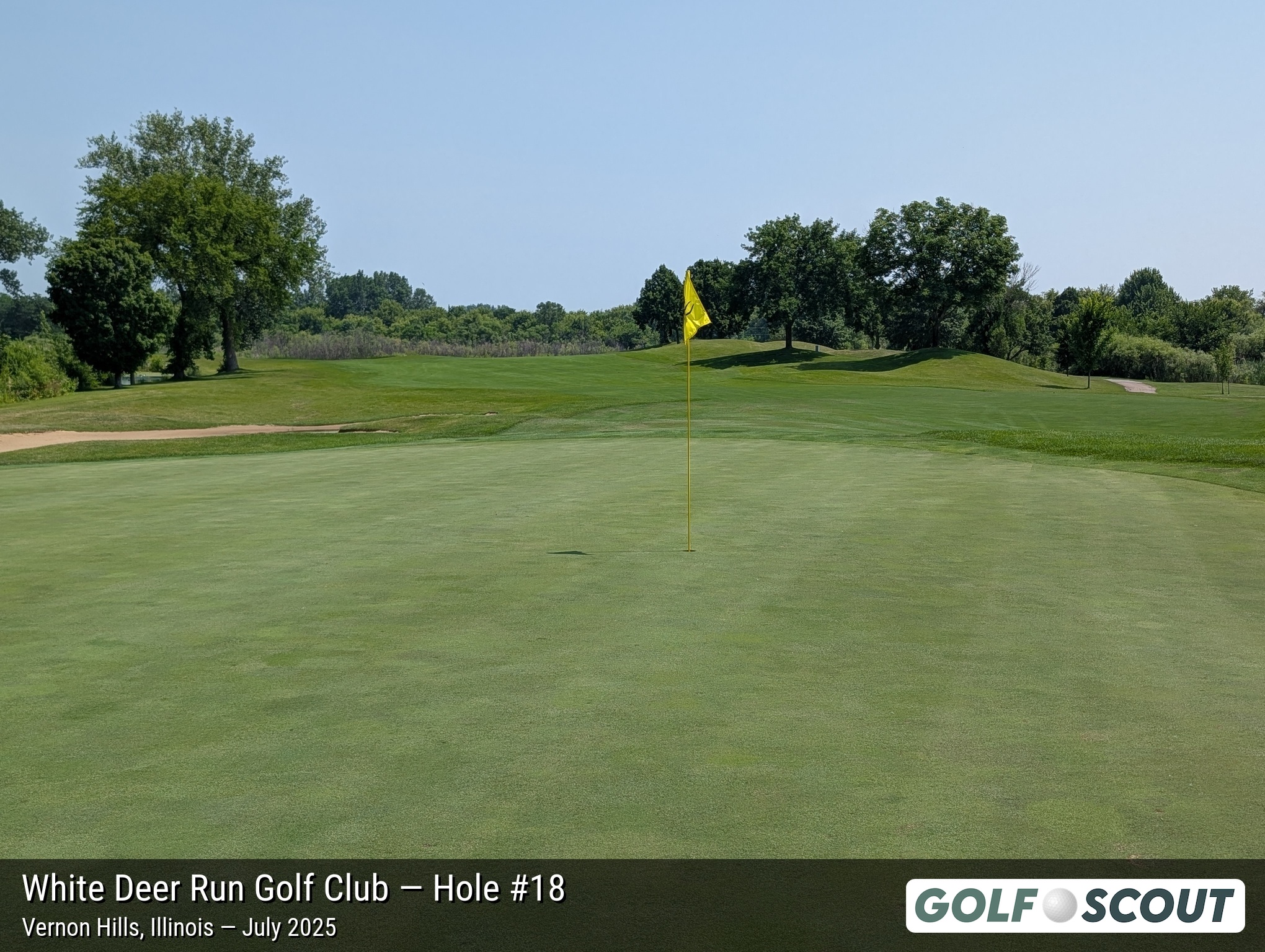 Hole 18 at White Deer Run Golf Club