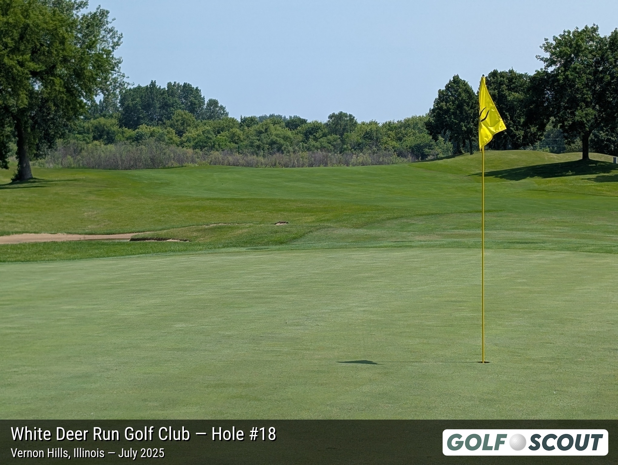 Hole 18 at White Deer Run Golf Club