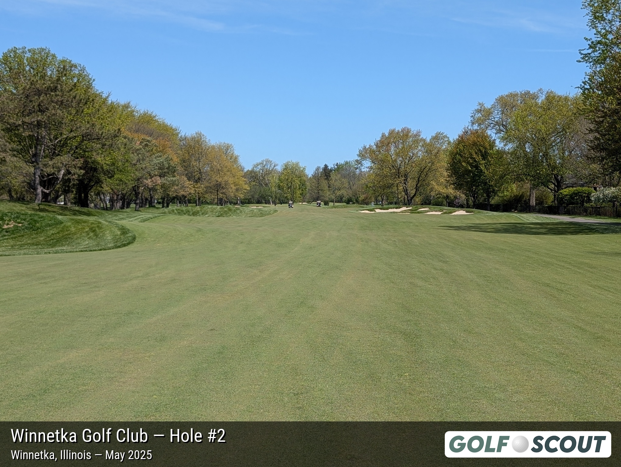 Hole 2 at Winnetka Golf Club