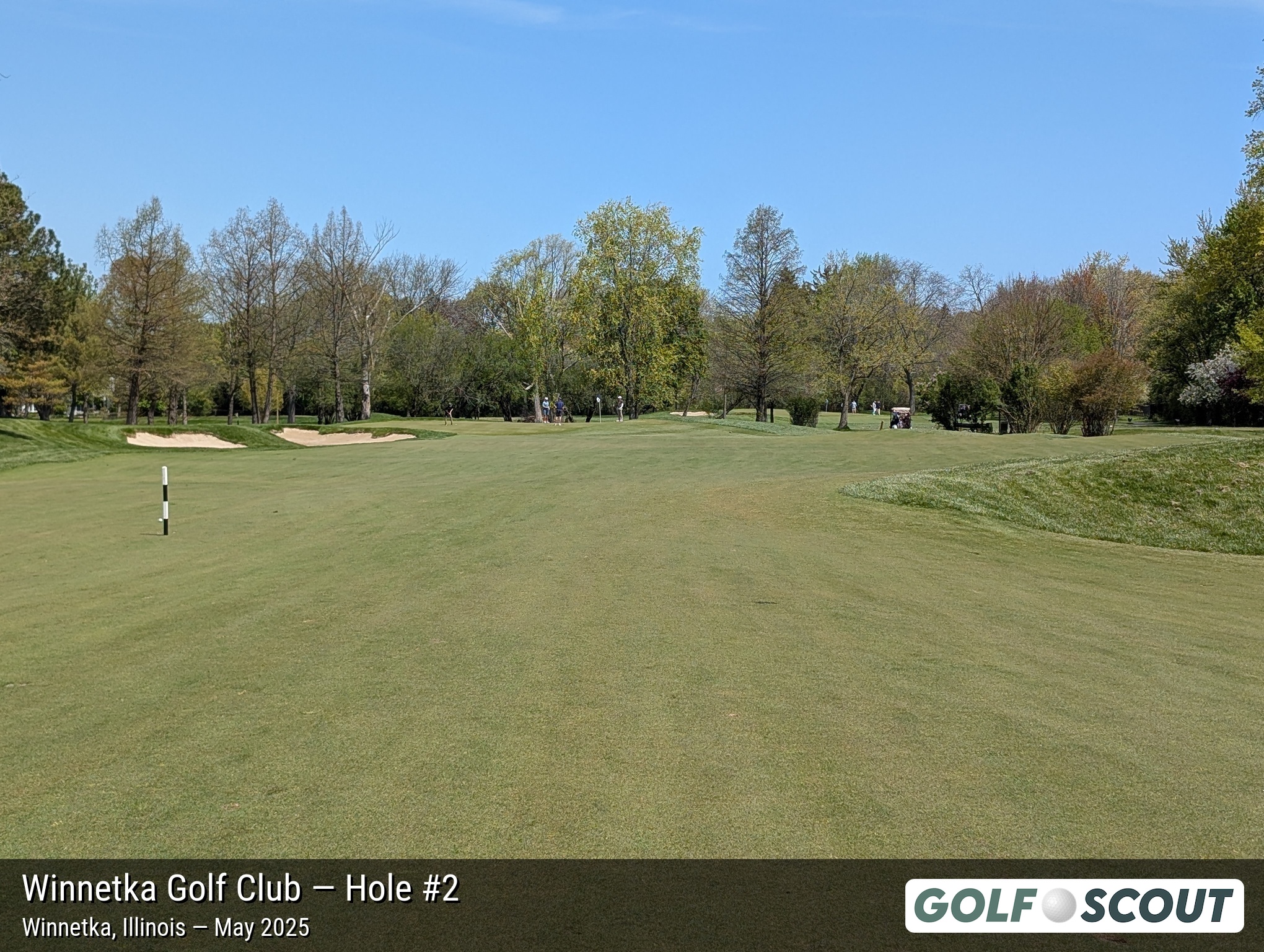 Hole 2 at Winnetka Golf Club