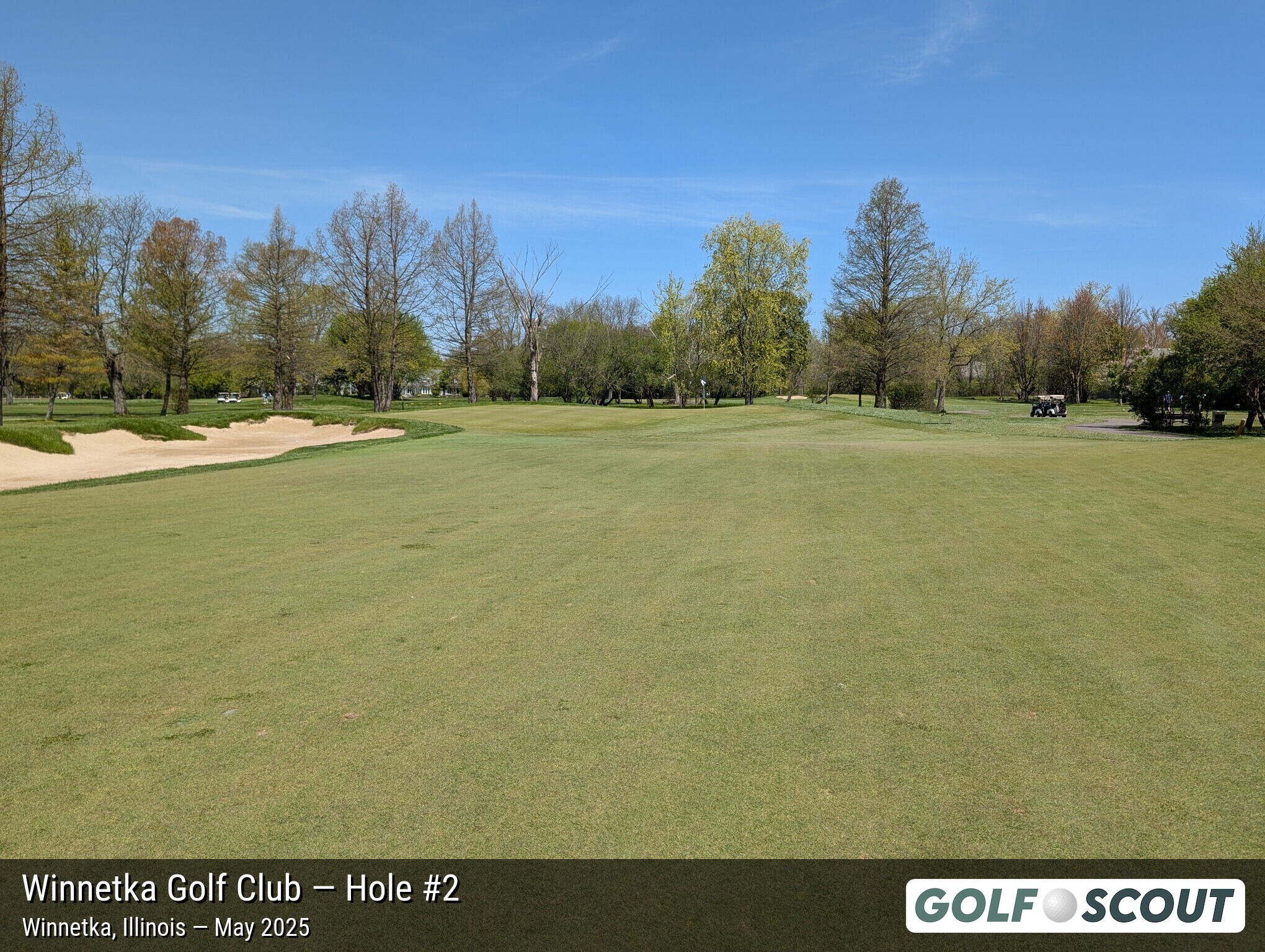 Hole 2 at Winnetka Golf Club