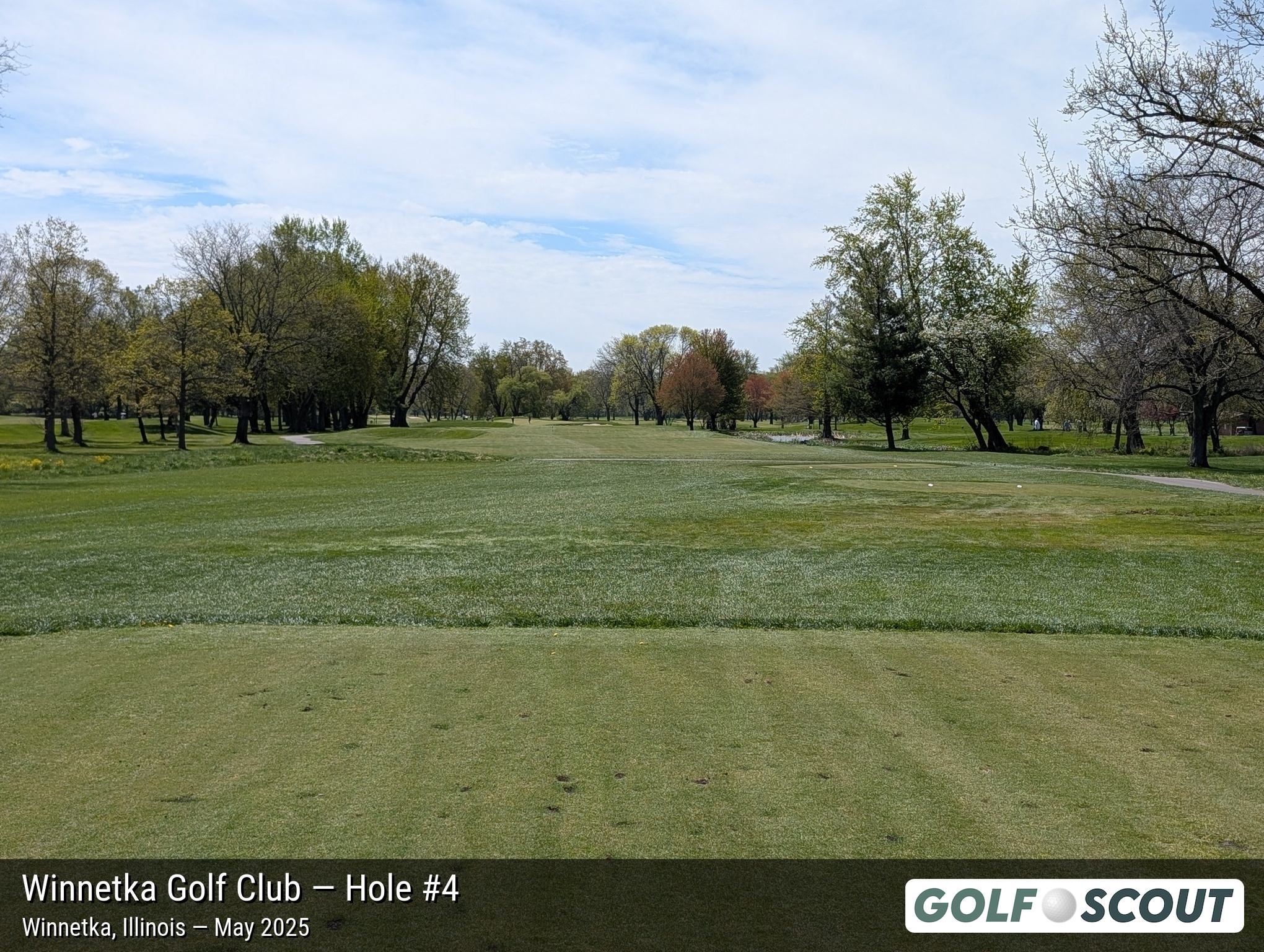 Hole 4 at Winnetka Golf Club