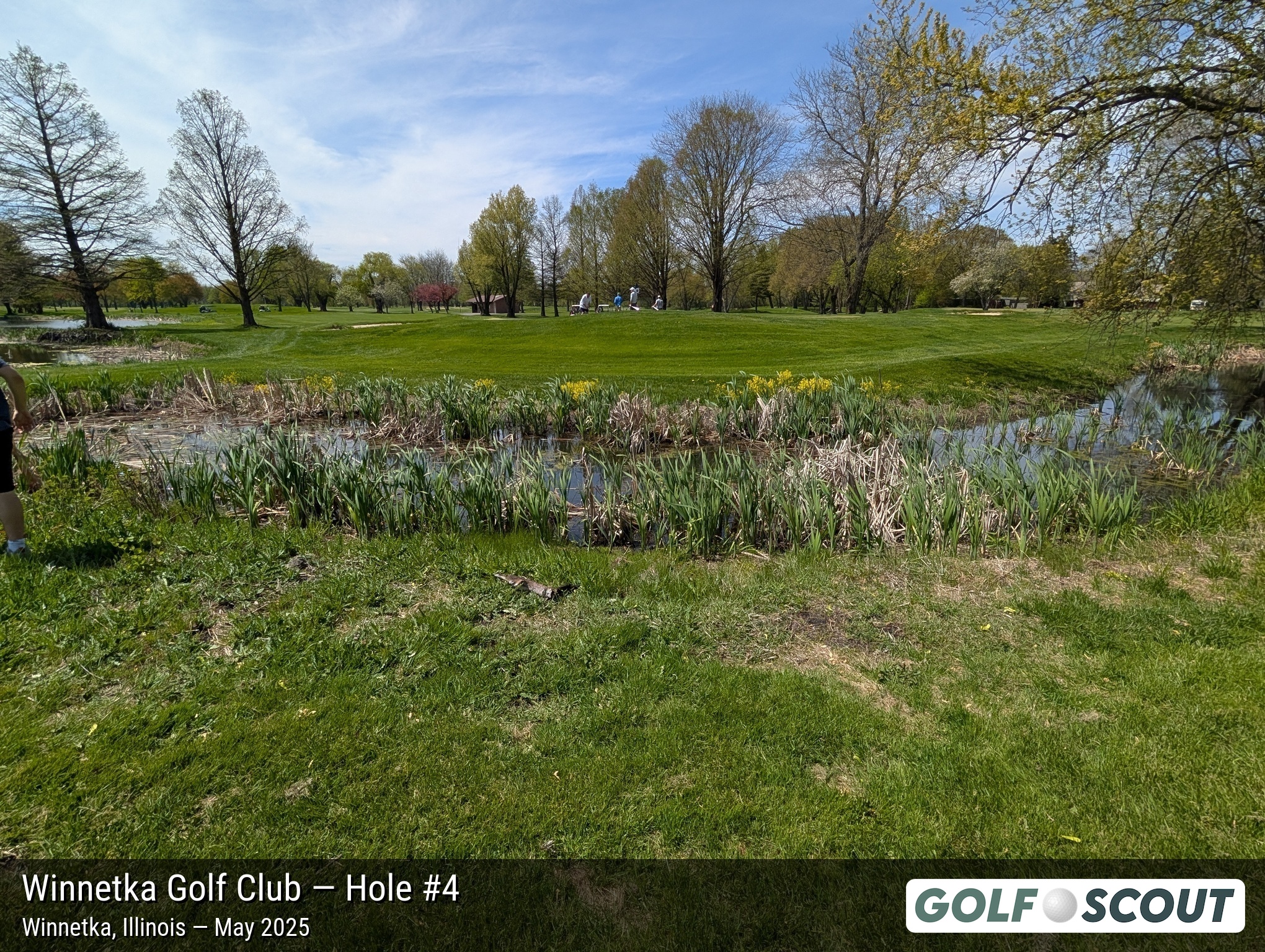 Hole 4 at Winnetka Golf Club