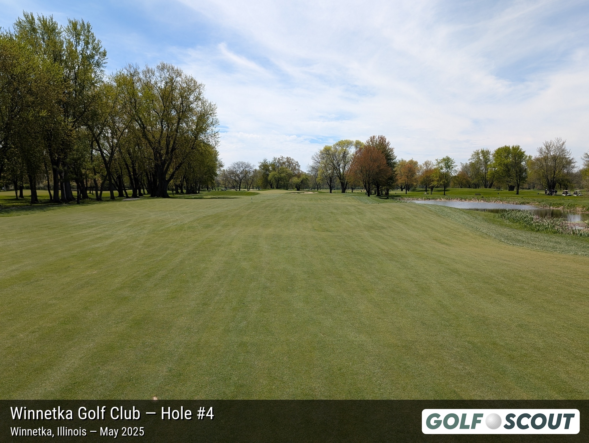 Hole 4 at Winnetka Golf Club