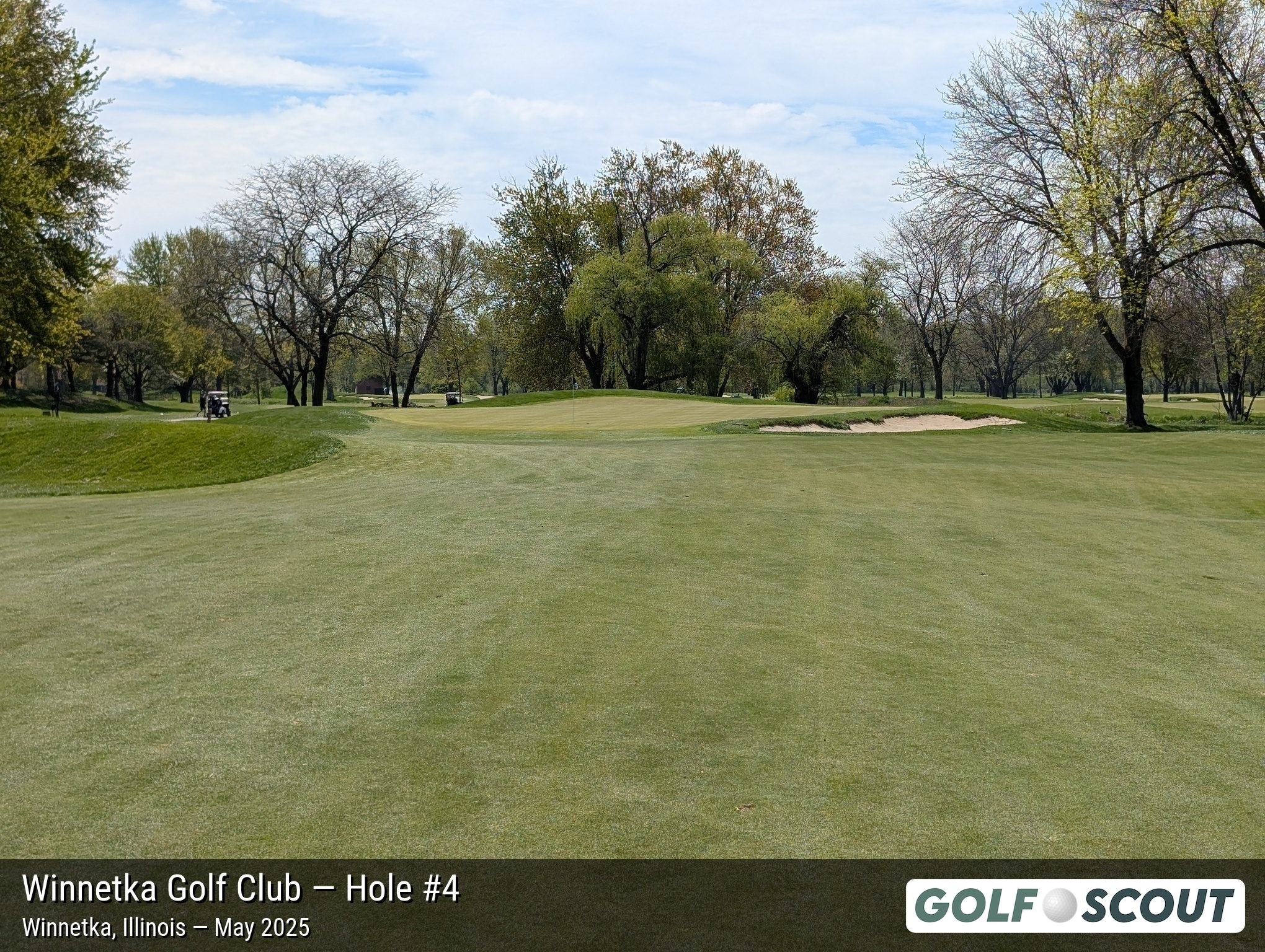 Hole 4 at Winnetka Golf Club