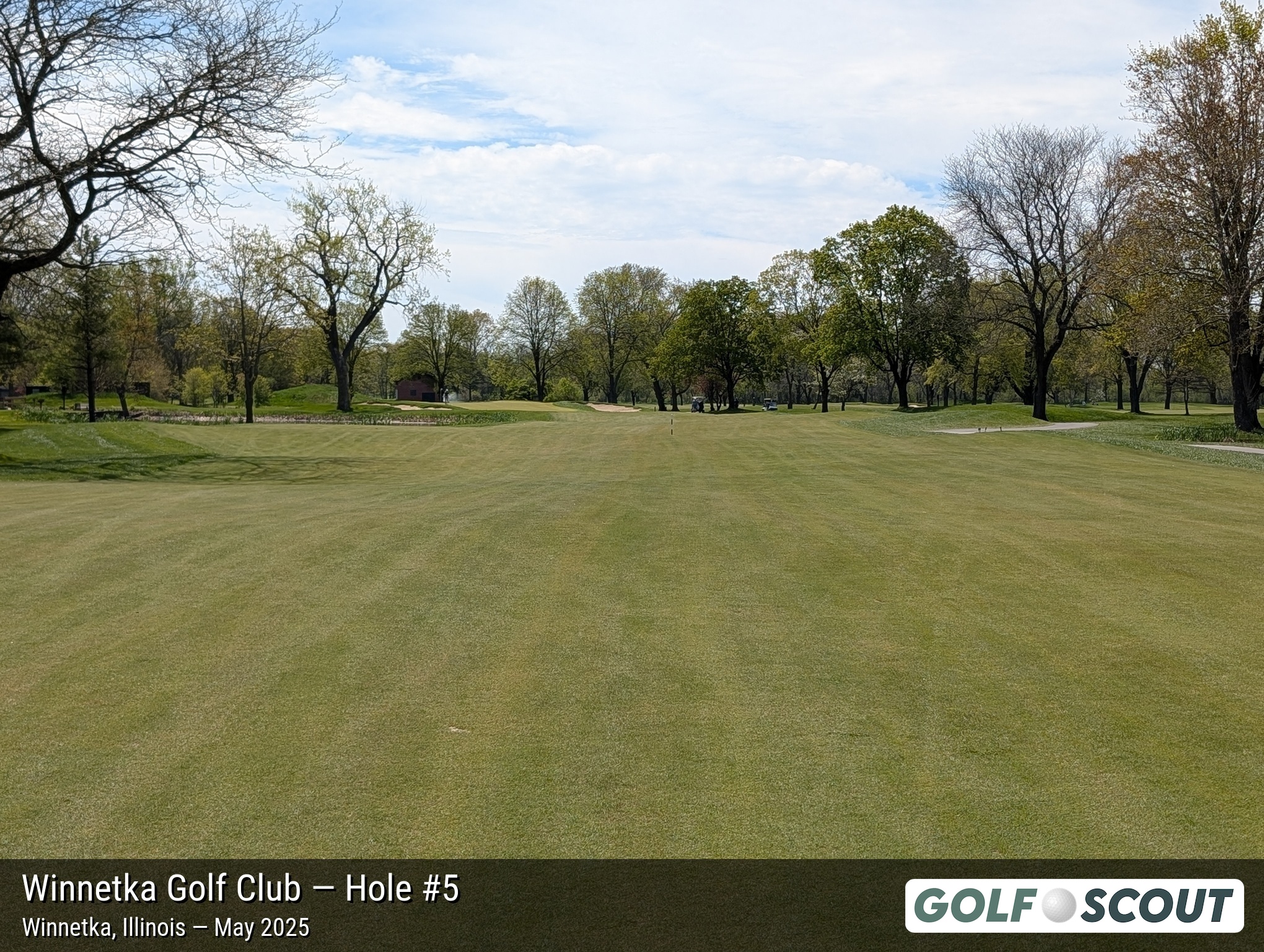 Hole 5 at Winnetka Golf Club