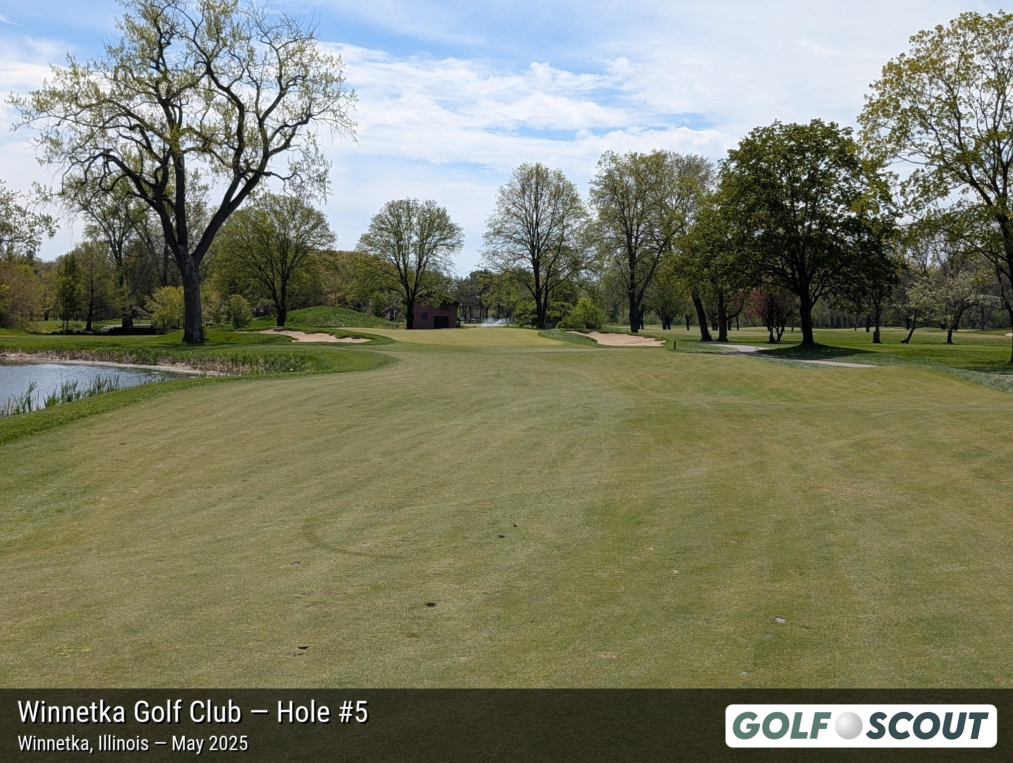 Hole 5 at Winnetka Golf Club