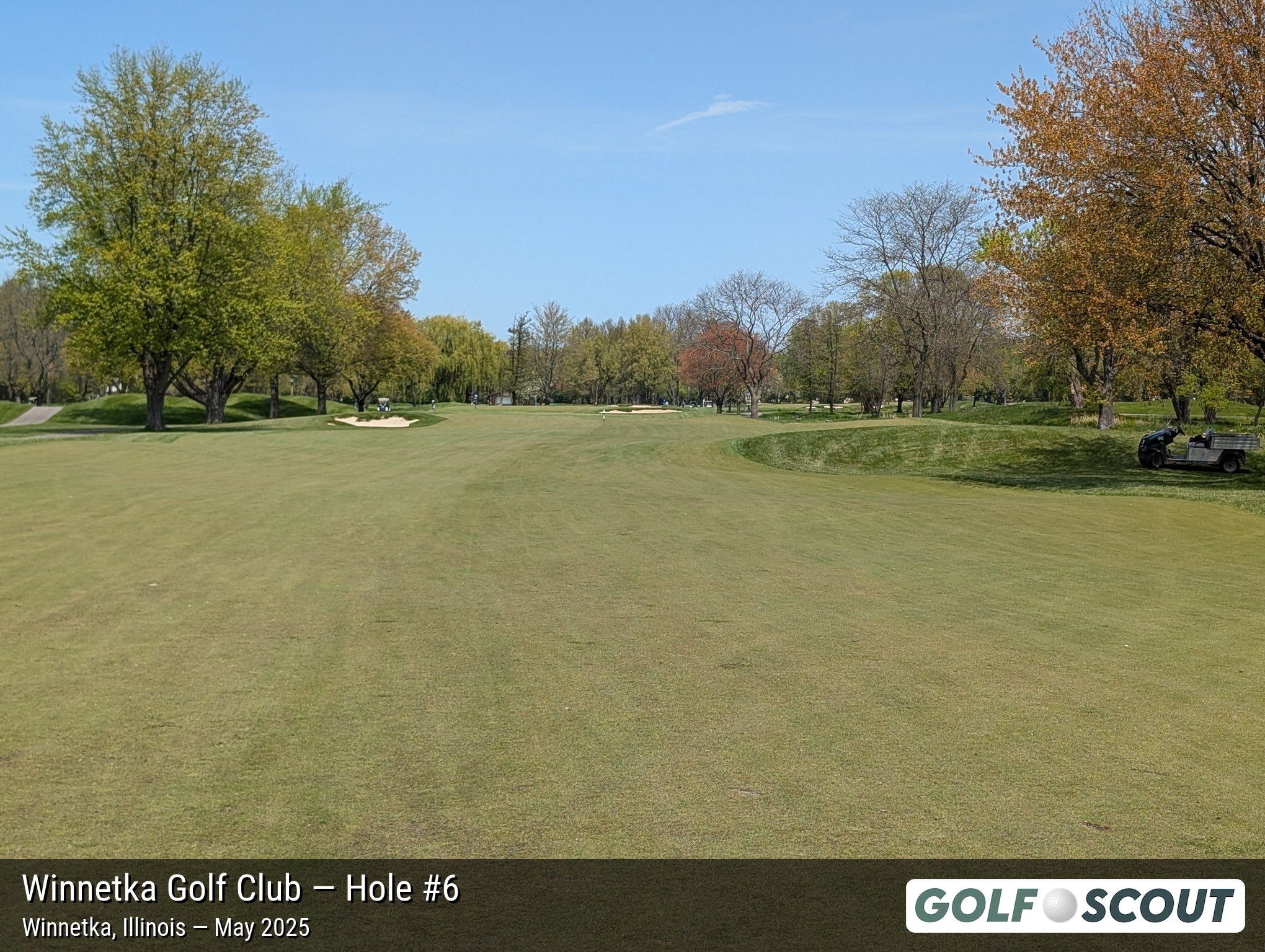 Hole 6 at Winnetka Golf Club