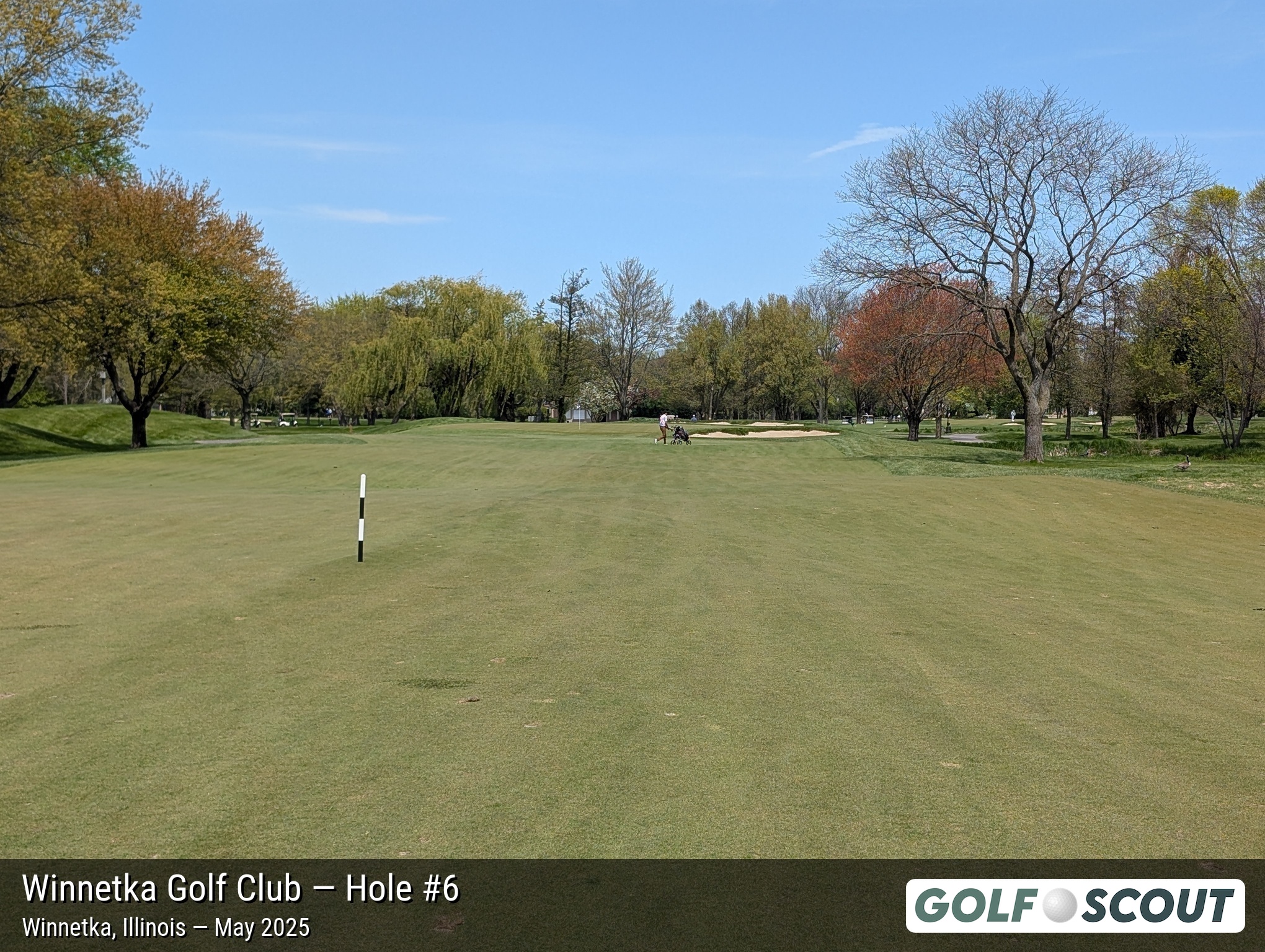 Hole 6 at Winnetka Golf Club