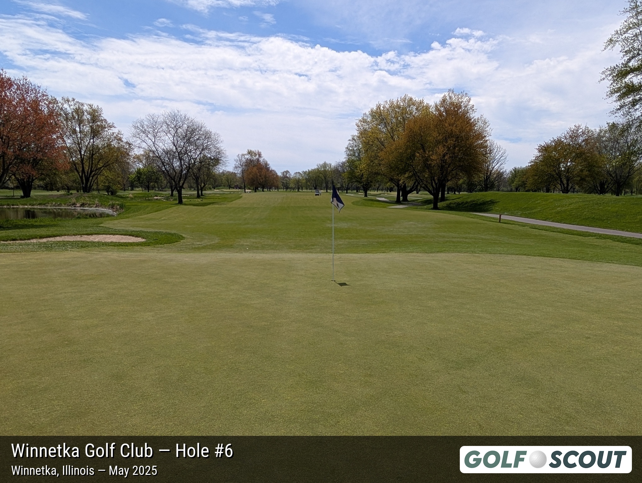 Hole 6 at Winnetka Golf Club