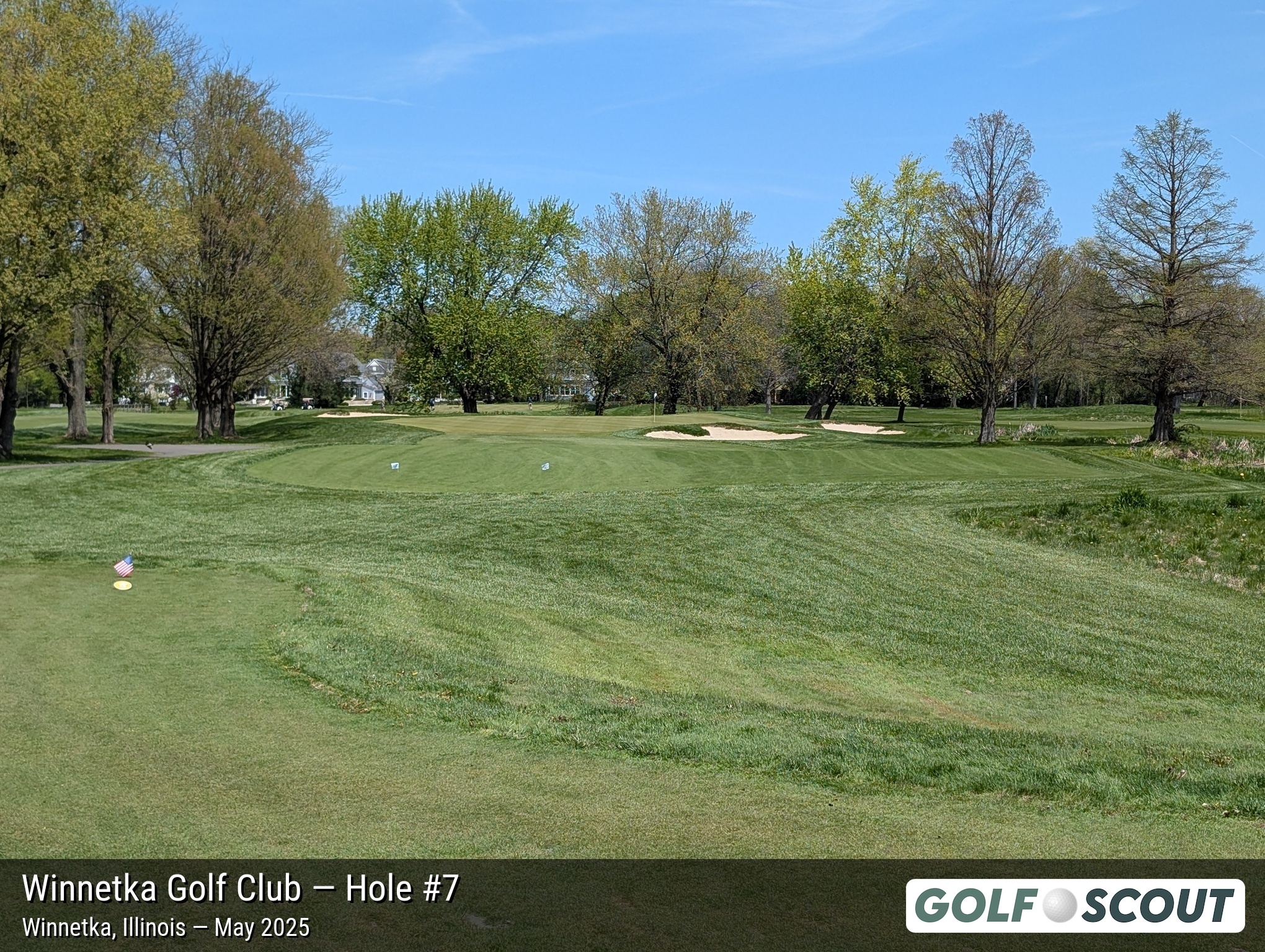 Hole 7 at Winnetka Golf Club