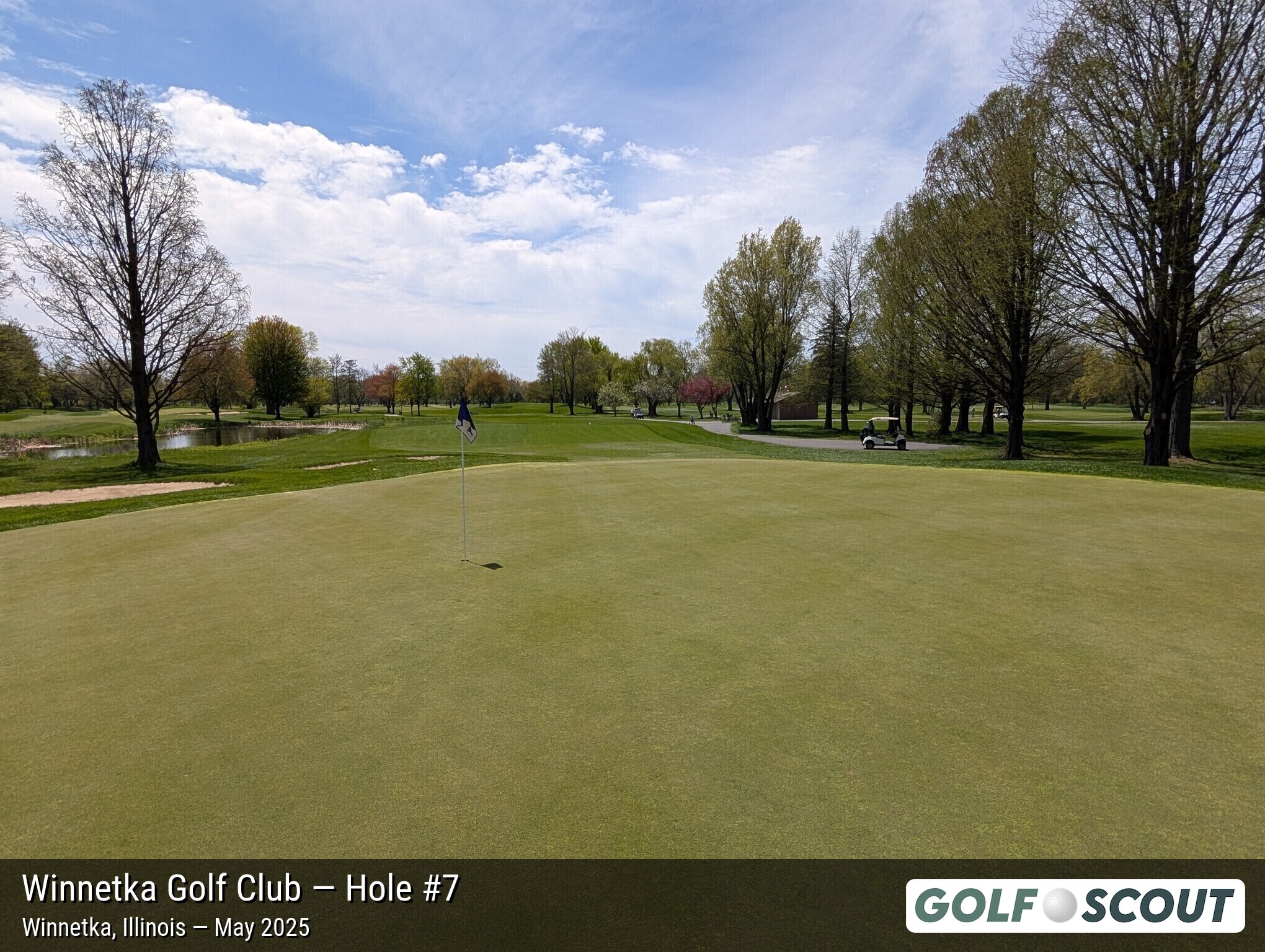Hole 7 at Winnetka Golf Club