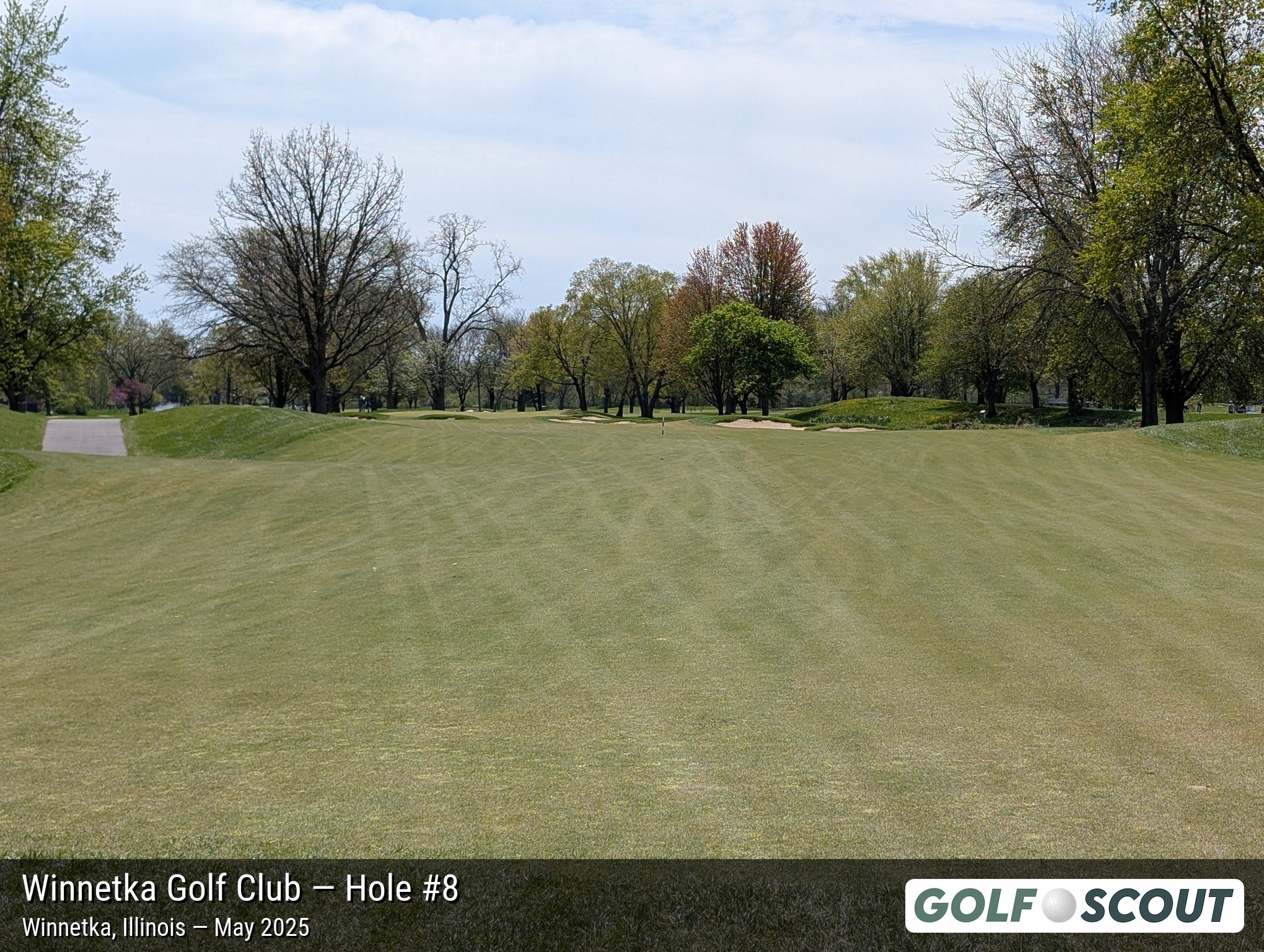 Hole 8 at Winnetka Golf Club