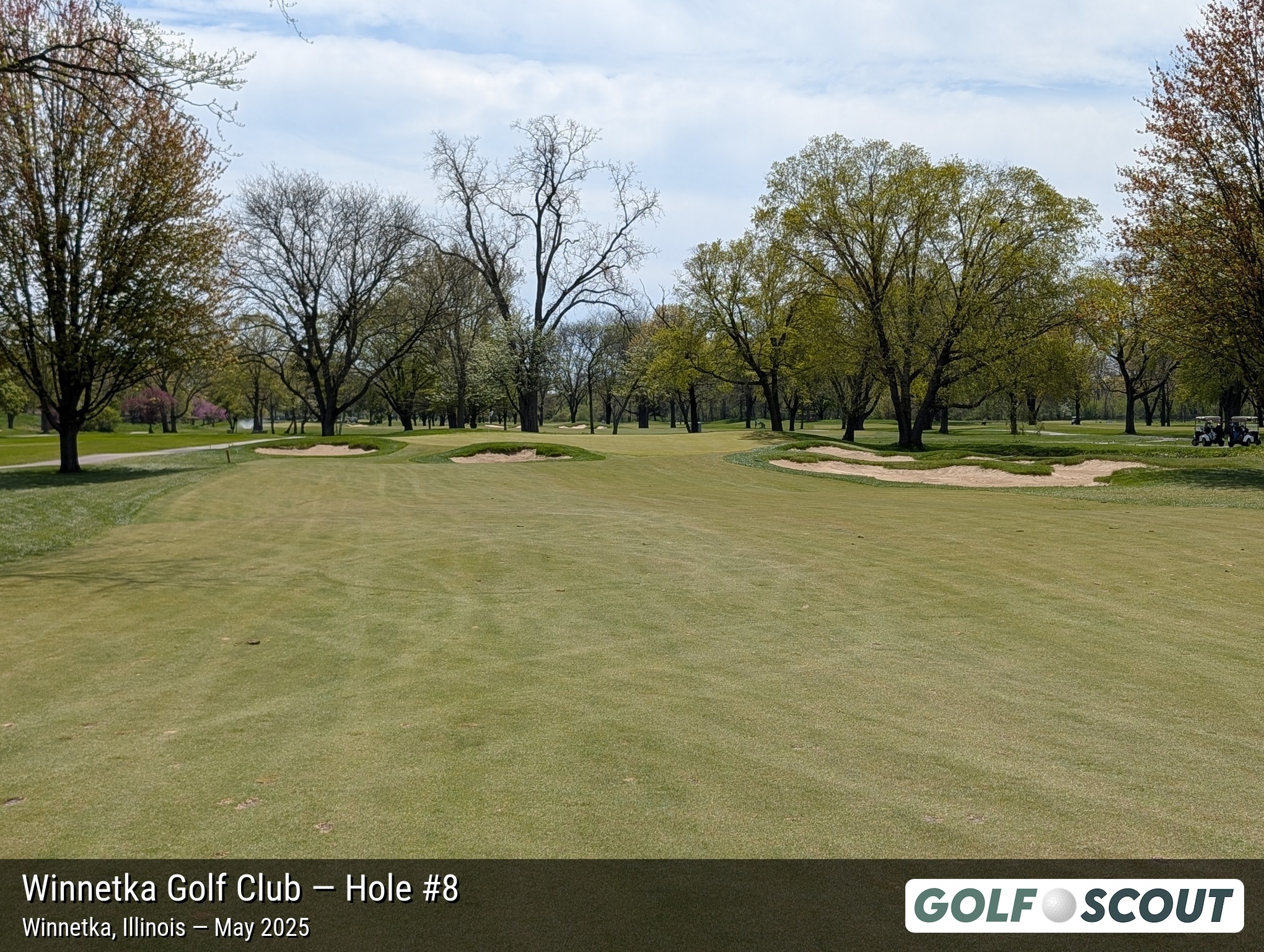 Hole 8 at Winnetka Golf Club