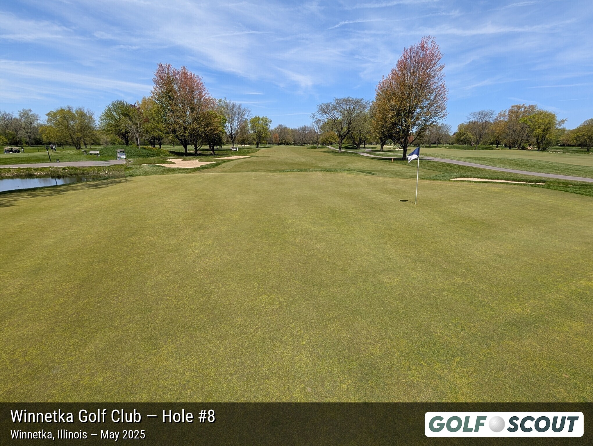 Hole 8 at Winnetka Golf Club
