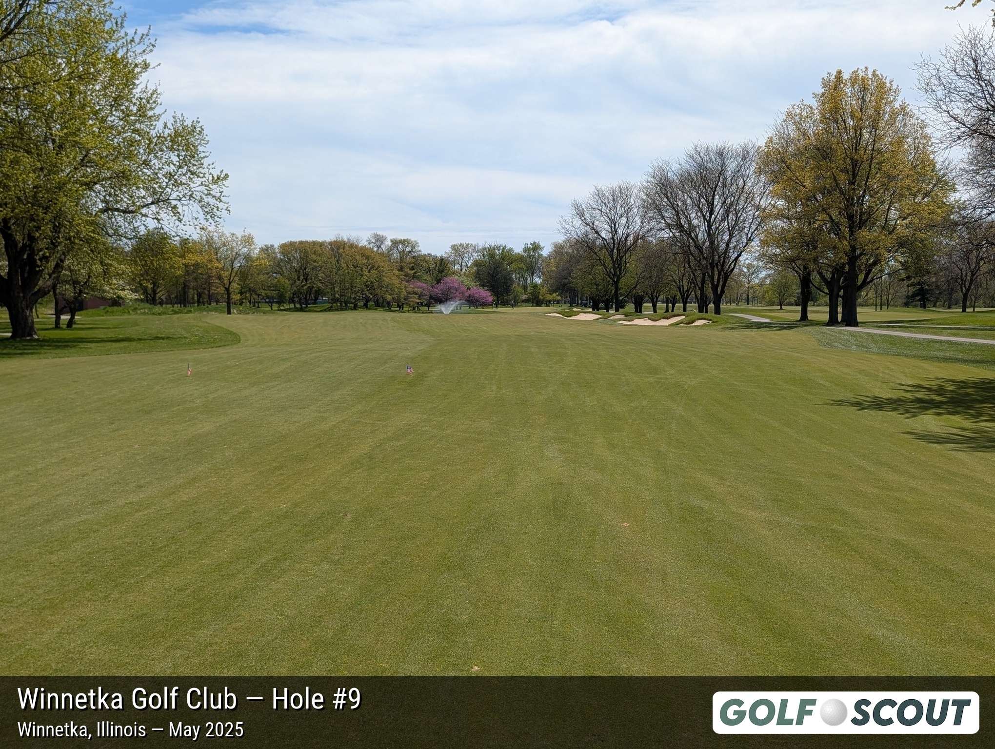 Hole 9 at Winnetka Golf Club