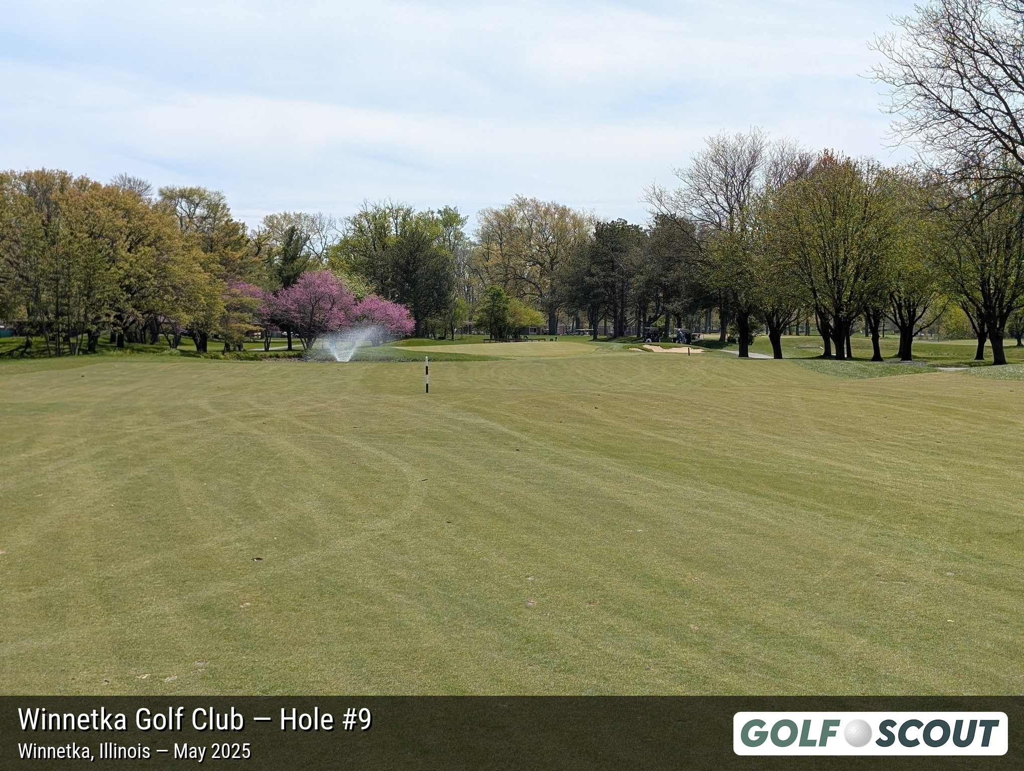 Hole 9 at Winnetka Golf Club