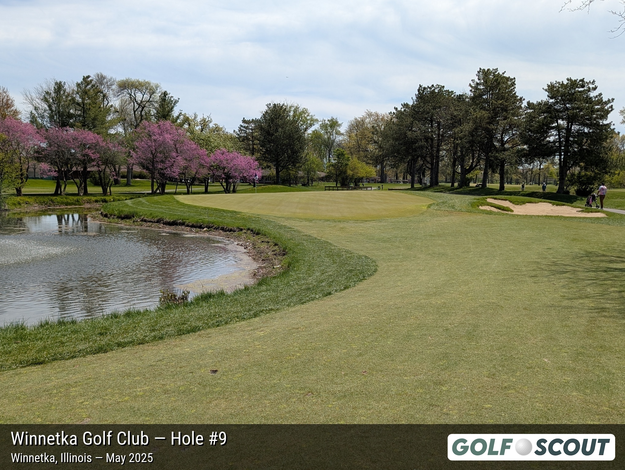 Hole 9 at Winnetka Golf Club